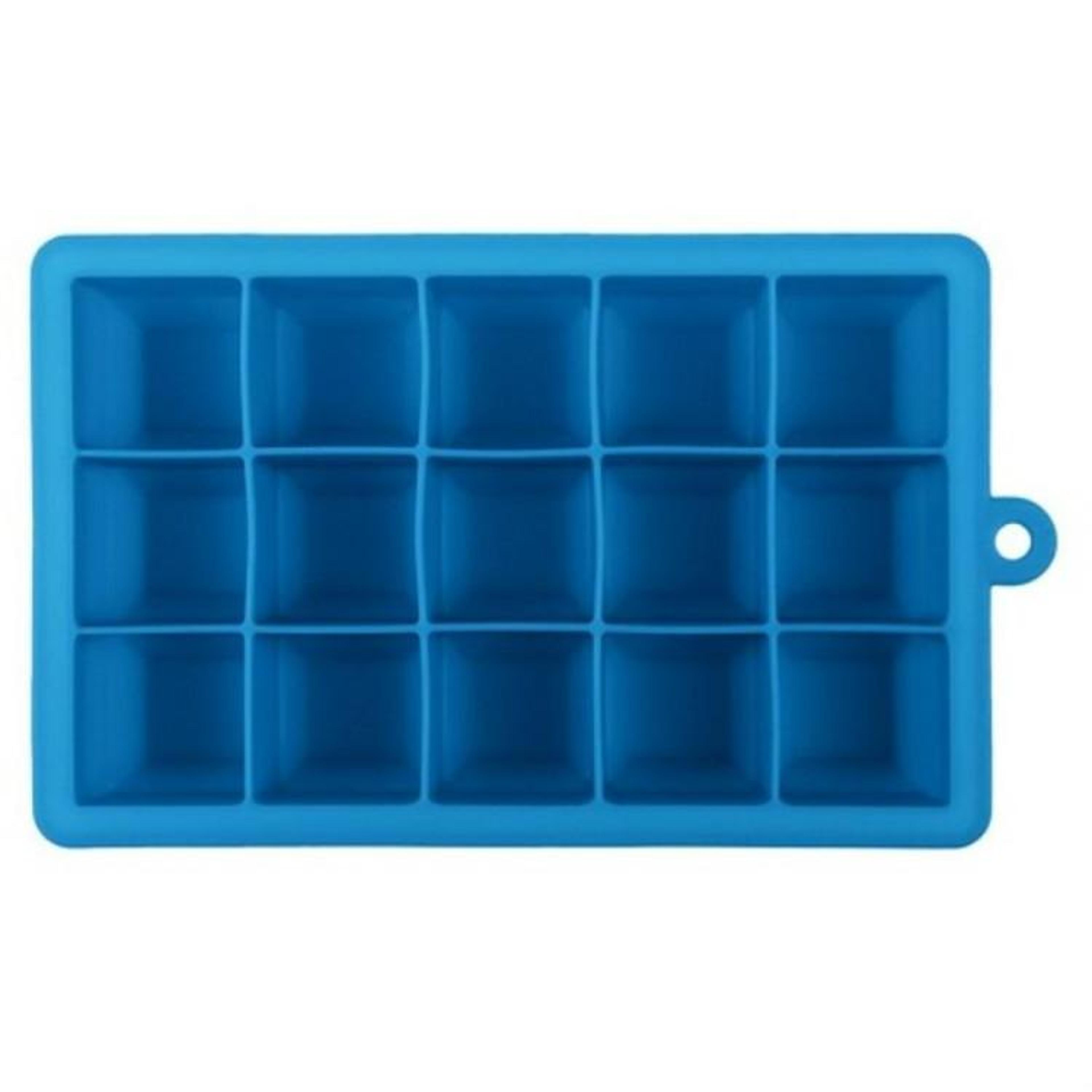 15 Grid Silicone Ice Cube Tray With Lid Large Square Slow Melting Ice Mold For Drinks  Cocktails 10