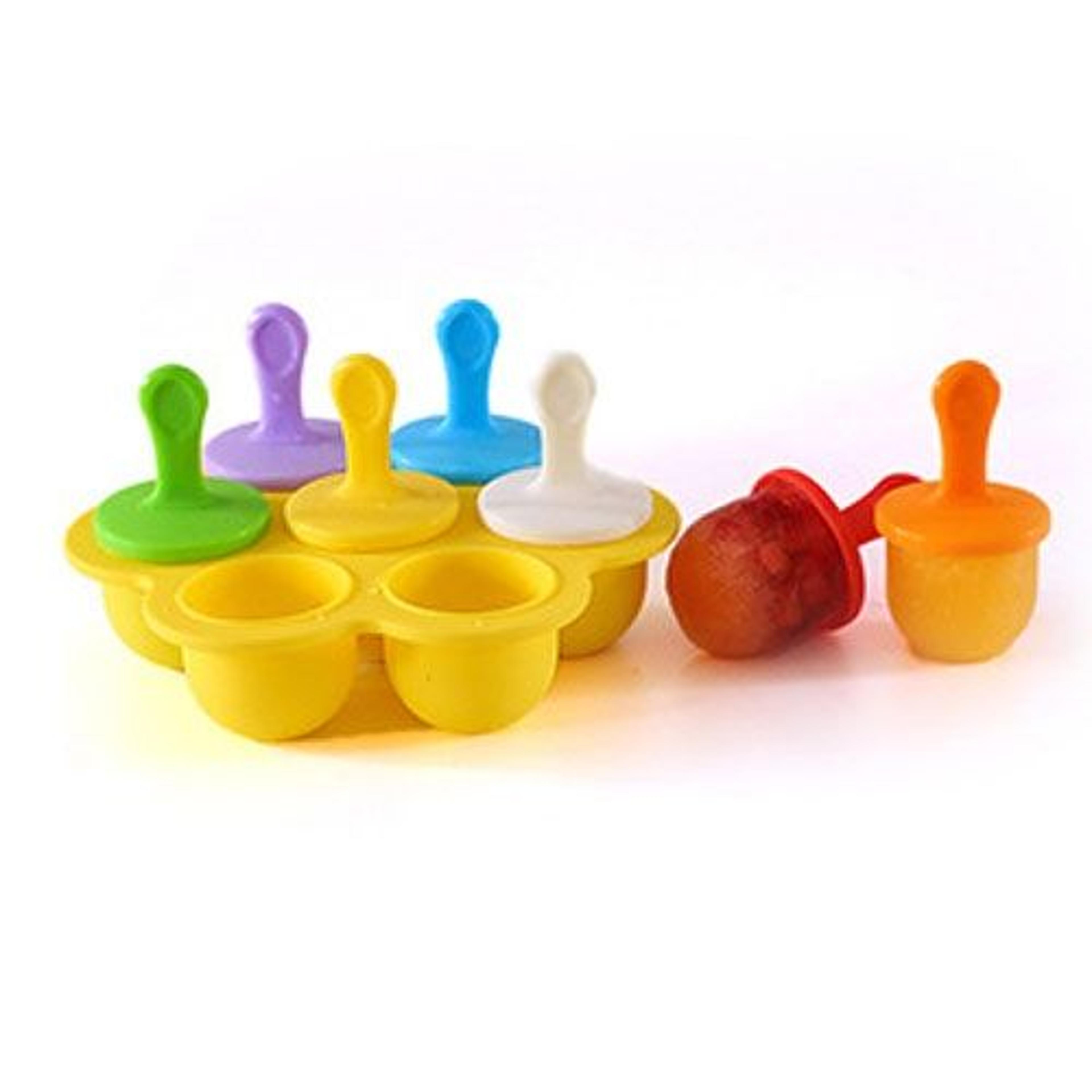 Silicone Mini Ice Pops Maker Reusable DIY Popsicle Mold For Baby Food  Healthy Frozen Treats 13