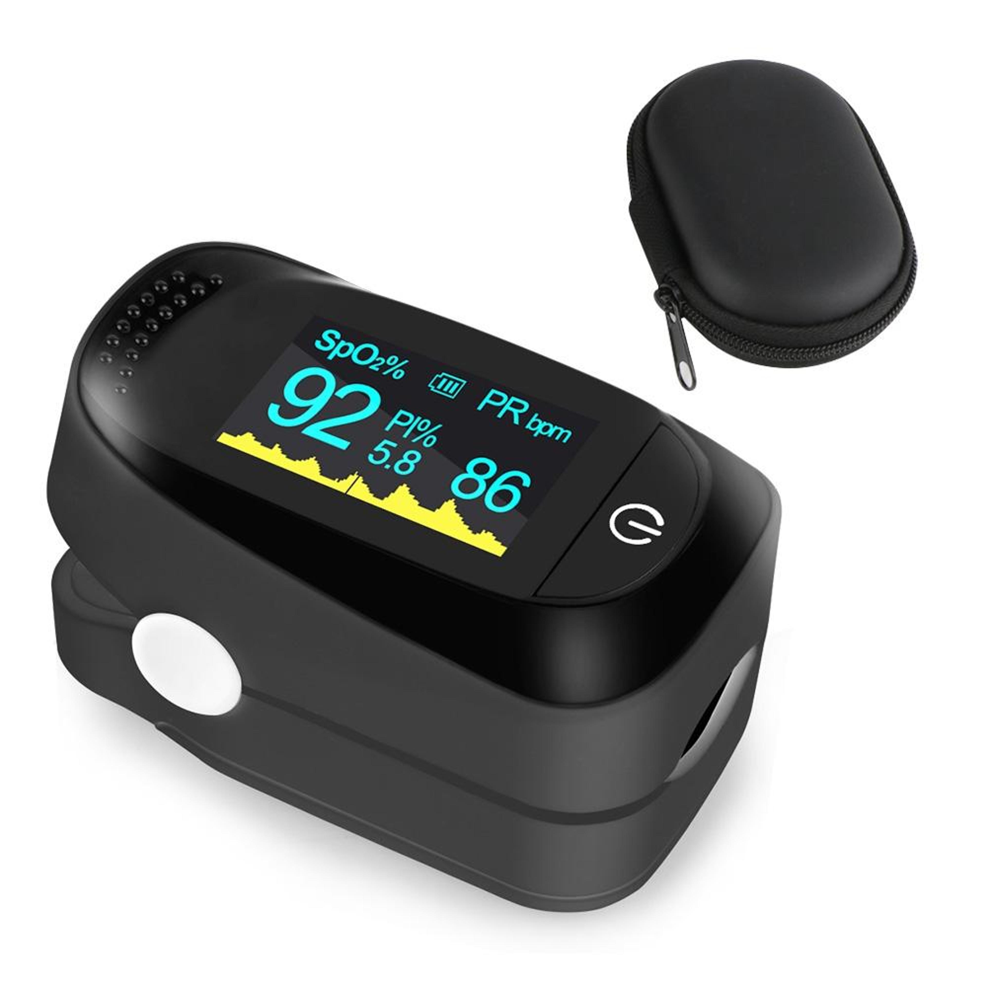 A2 Fingertip Pulse Oximeter With OLED Display  Accurate SpO2 Blood Oxygen Monitor 2
