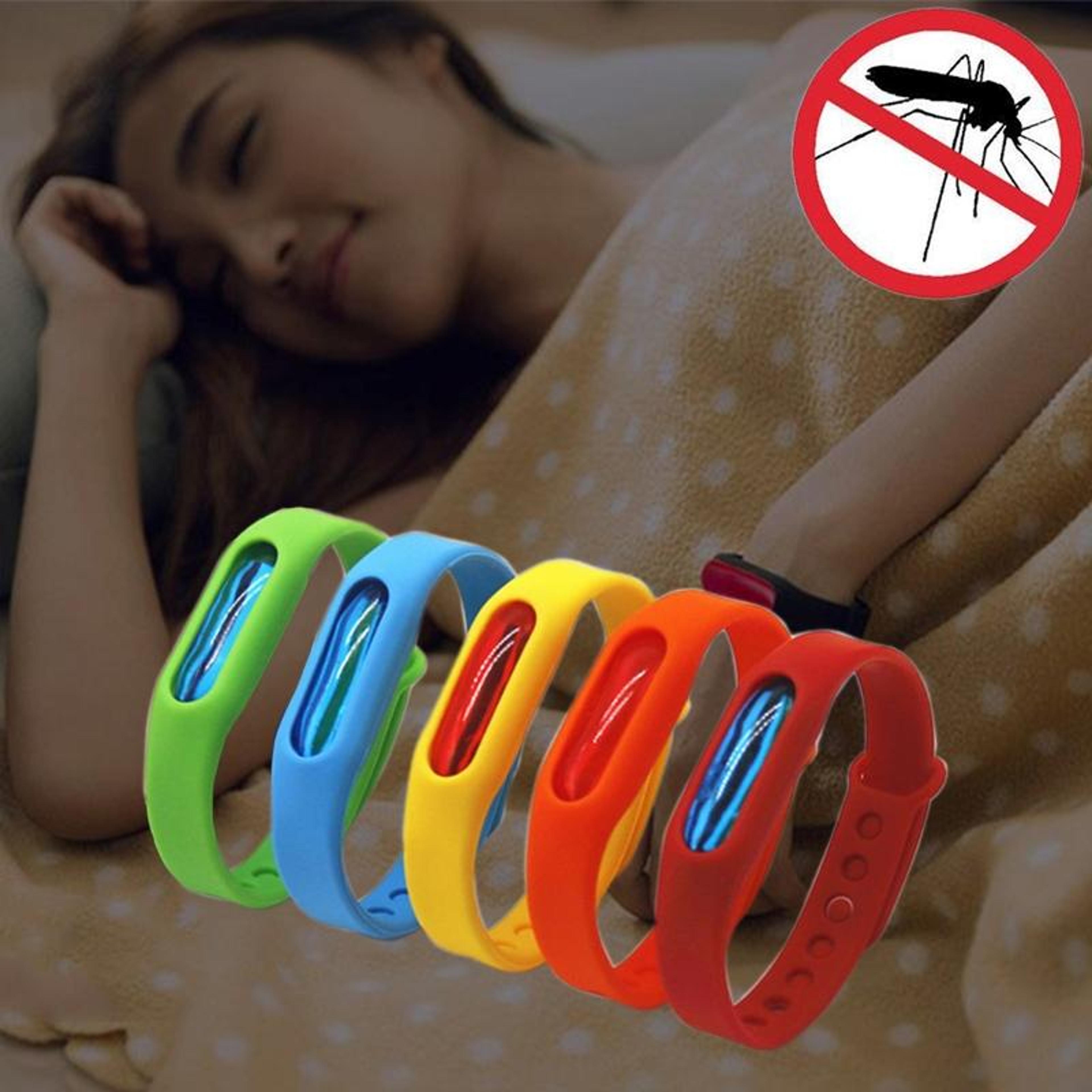 mosquito repellent silicone wristband for kids & adults outdoor bug protection bracelet