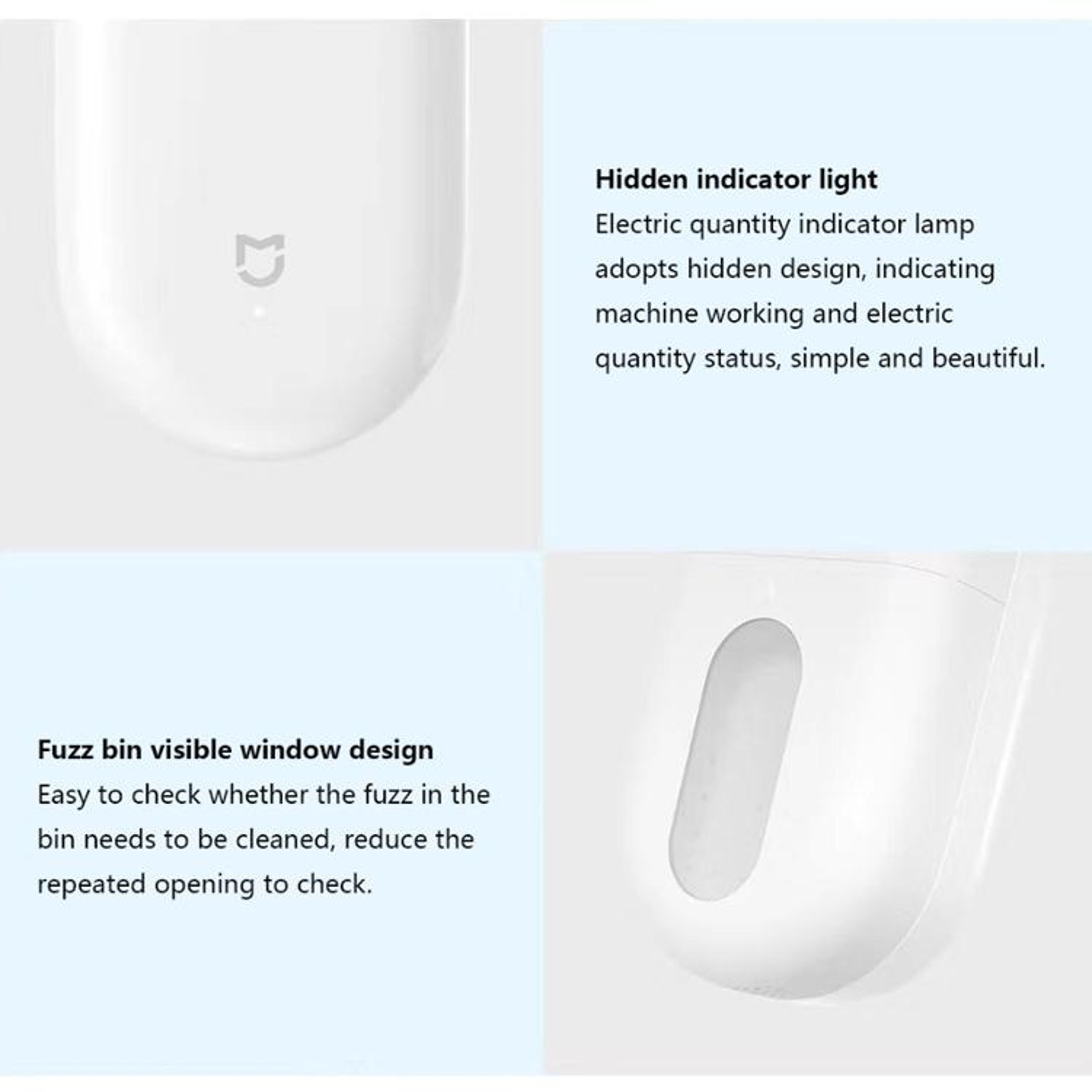 Portable USB Lint Remover Fabric Shaver With 5Blade Precision Defuzzer 9