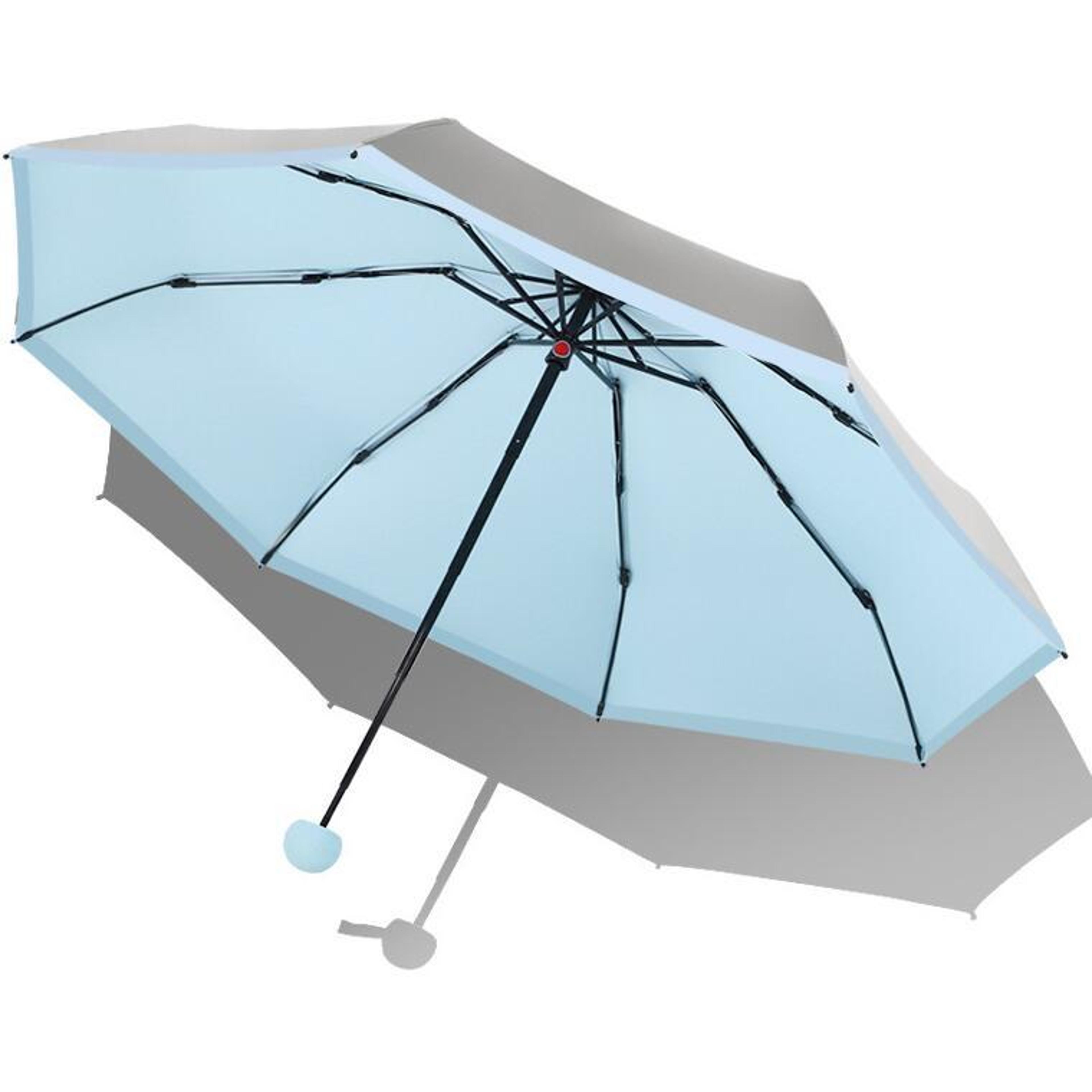 Portable Mini Pocket Umbrella With UV Protection  Windproof Travel Design 0