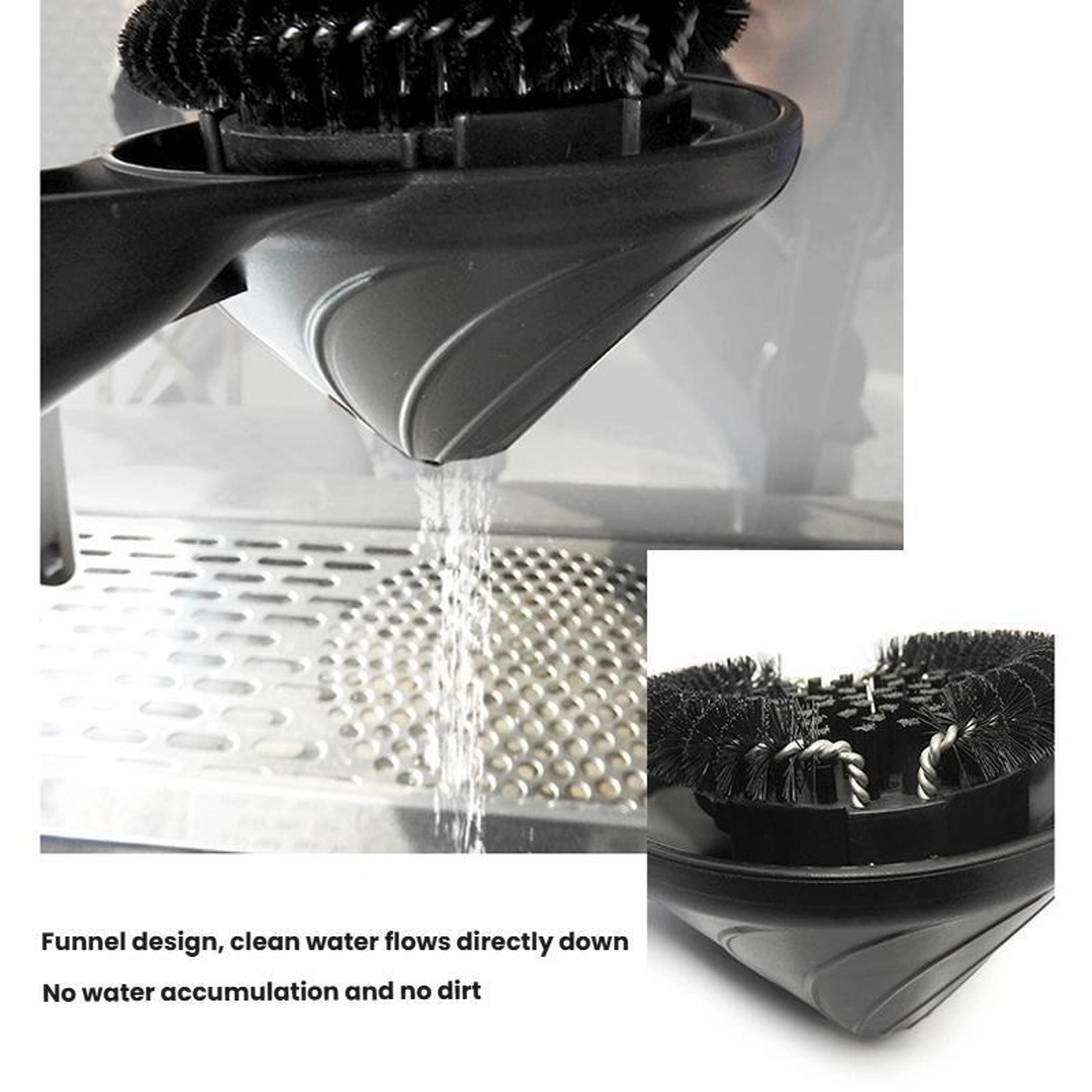 58mm Espresso Group Head Cleaning Brush With Nylon Bristles For Portafilter Maintenance 3