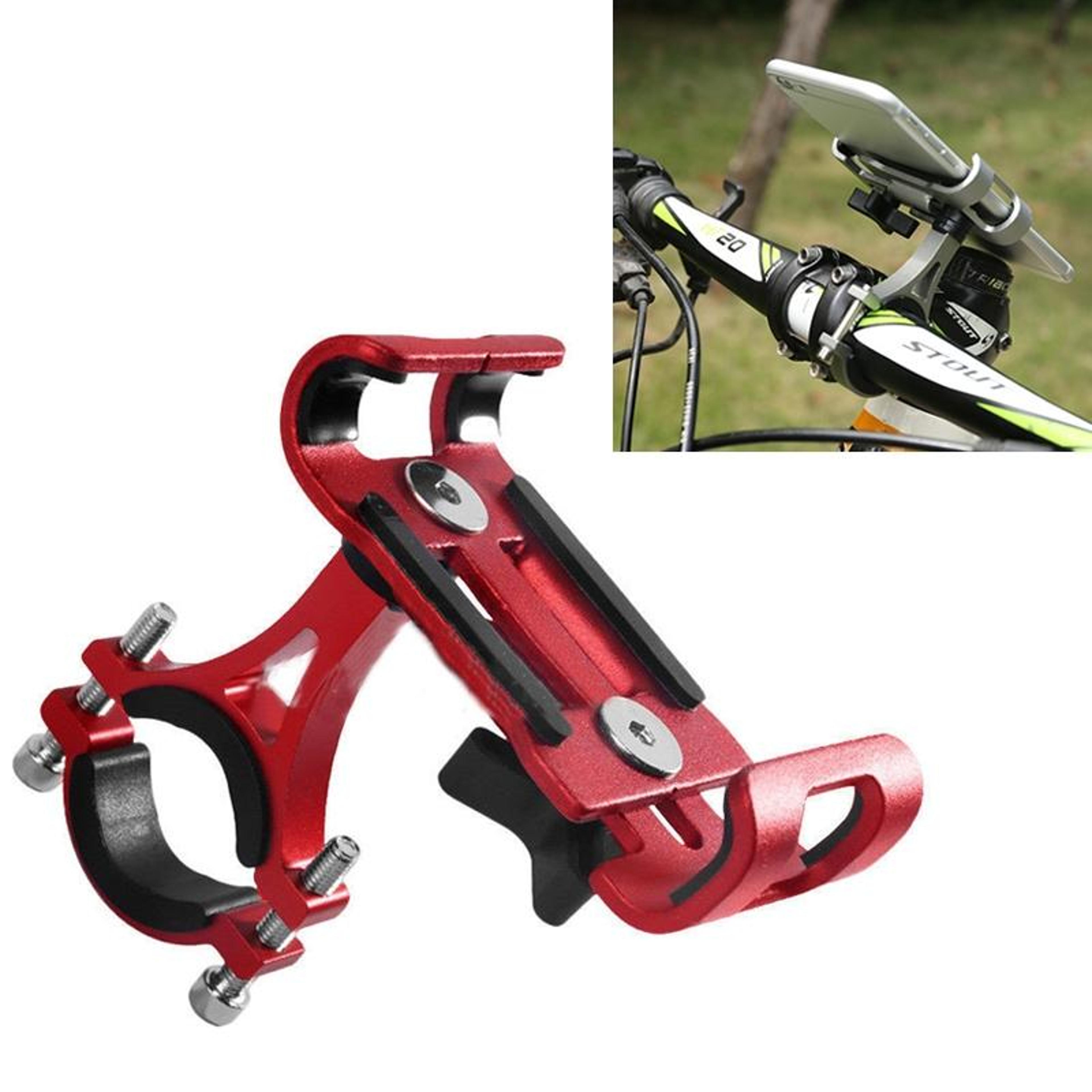 360 Secure Motorcycle Phone Mount Aluminum Bike Handlebar Holder For 3565 Inch Smartphones 10