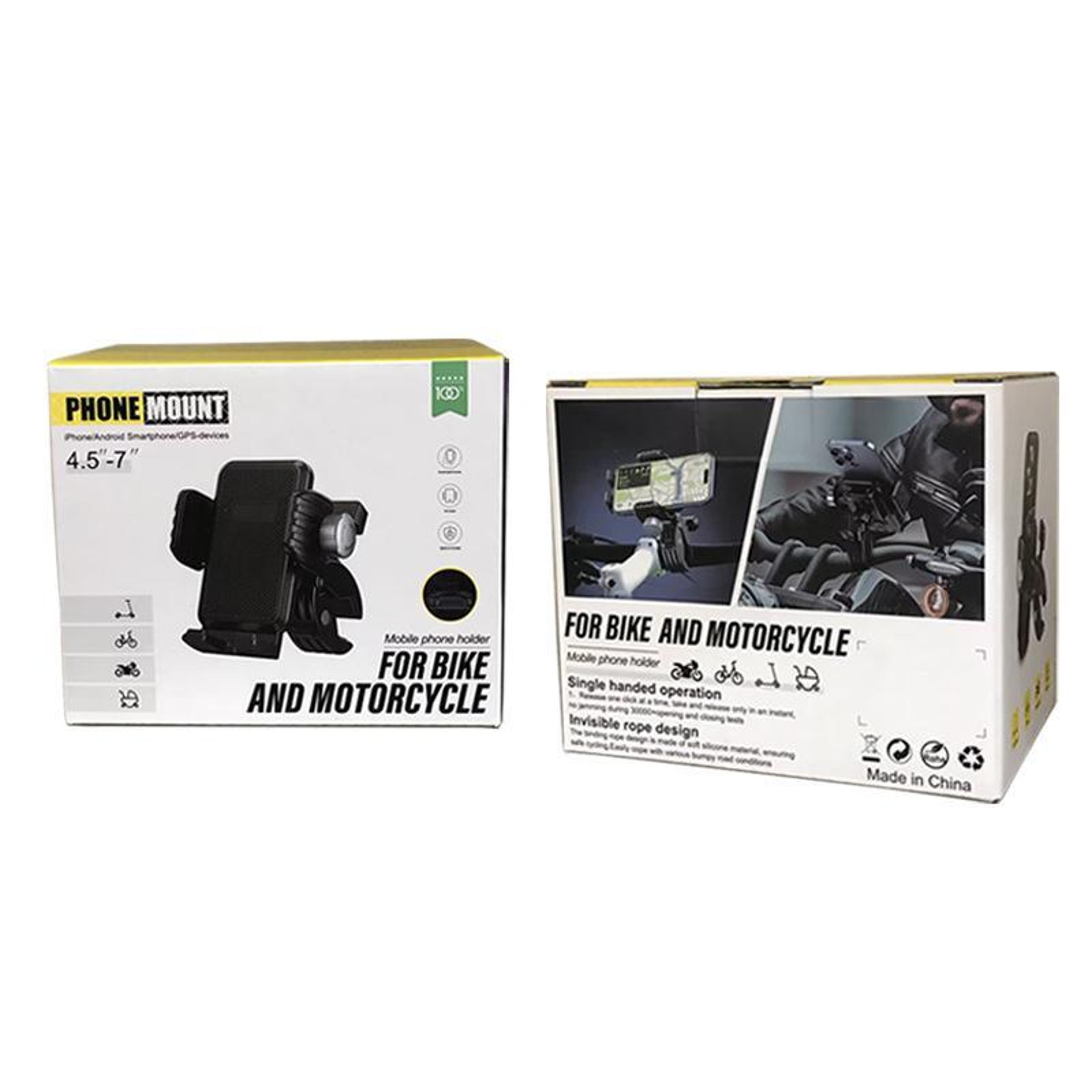 Shockproof Bike Phone Mount For Bicycle  Motorcycle Handlebars 8