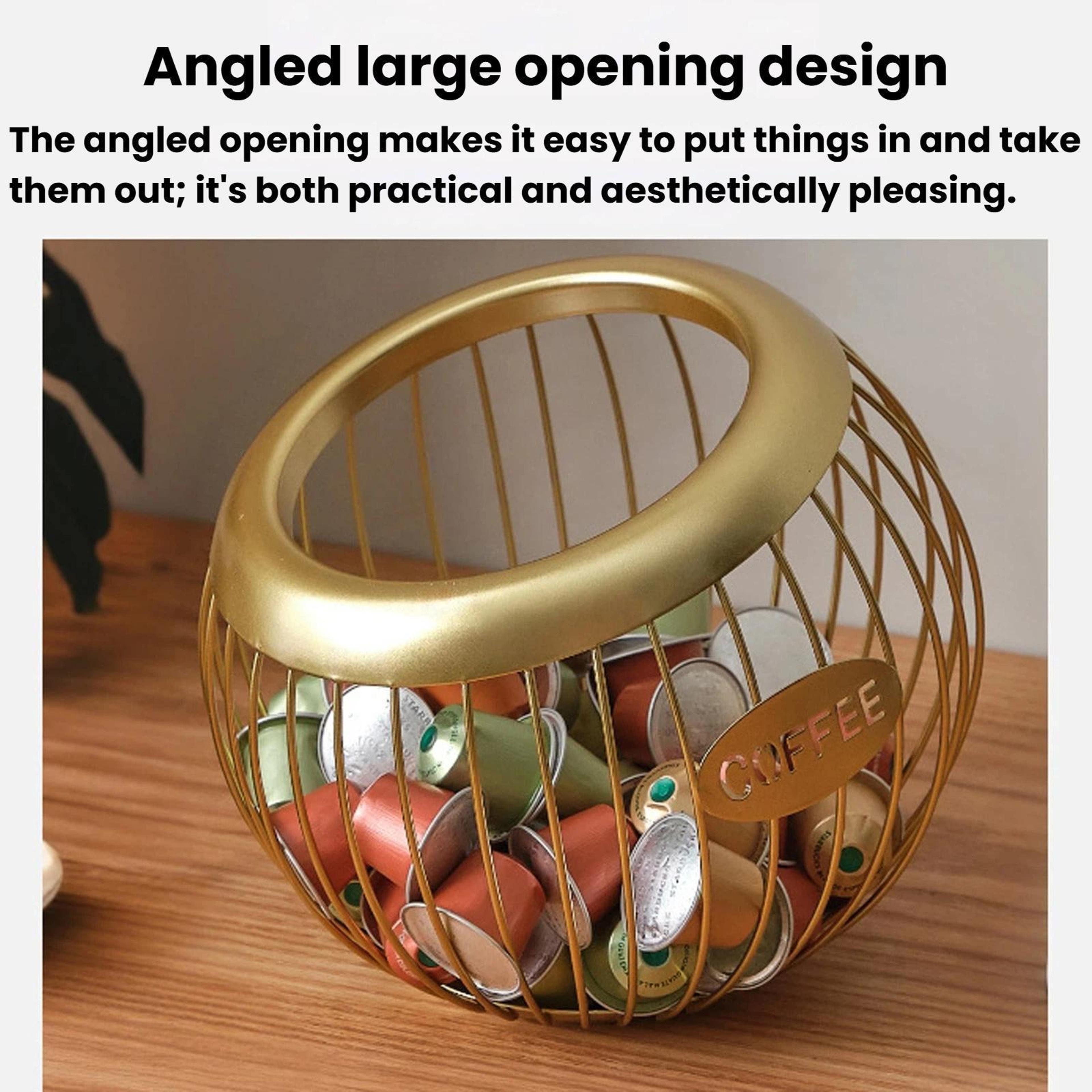 Modern Coffee Capsule Holder Display Rack For Kitchen Counter  Coffee Bar Storage 3