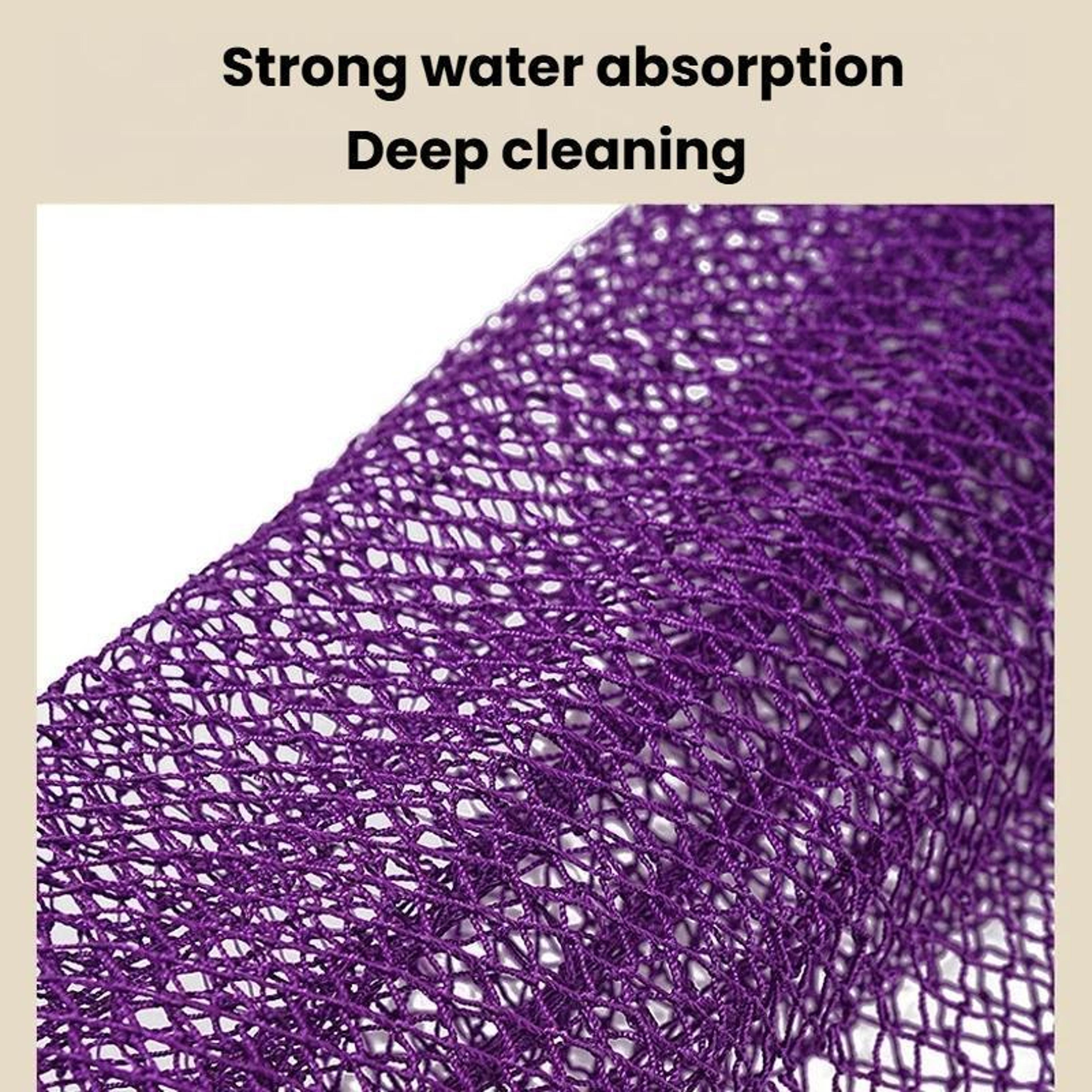 Elastic Nylon Back Scrubber Towel For Deep Exfoliation And Full Body Cleansing 4