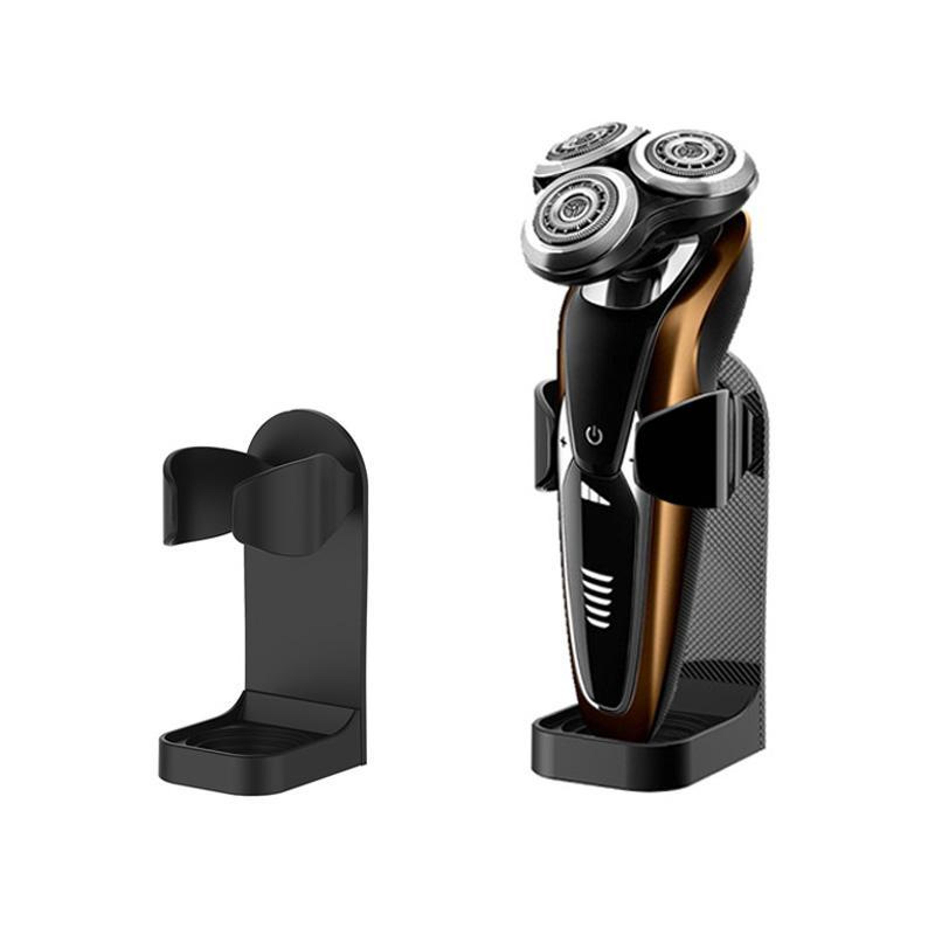 3pcs adhesive razor holder wall mount organizer for electric shavers & beauty tools