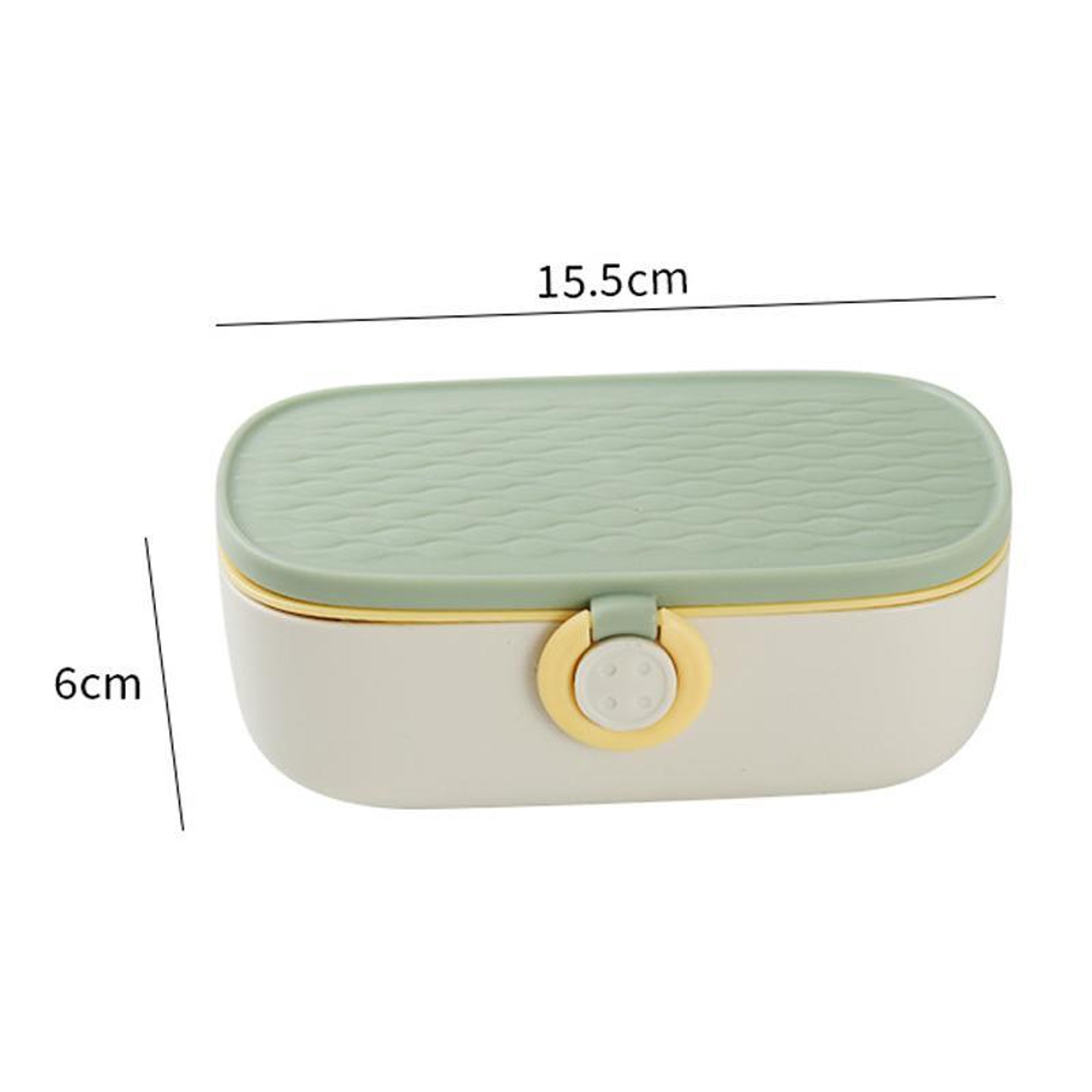 Portable Sewing Kit Organizer Box With DoubleLayer Storage And Needle Repair Set 2