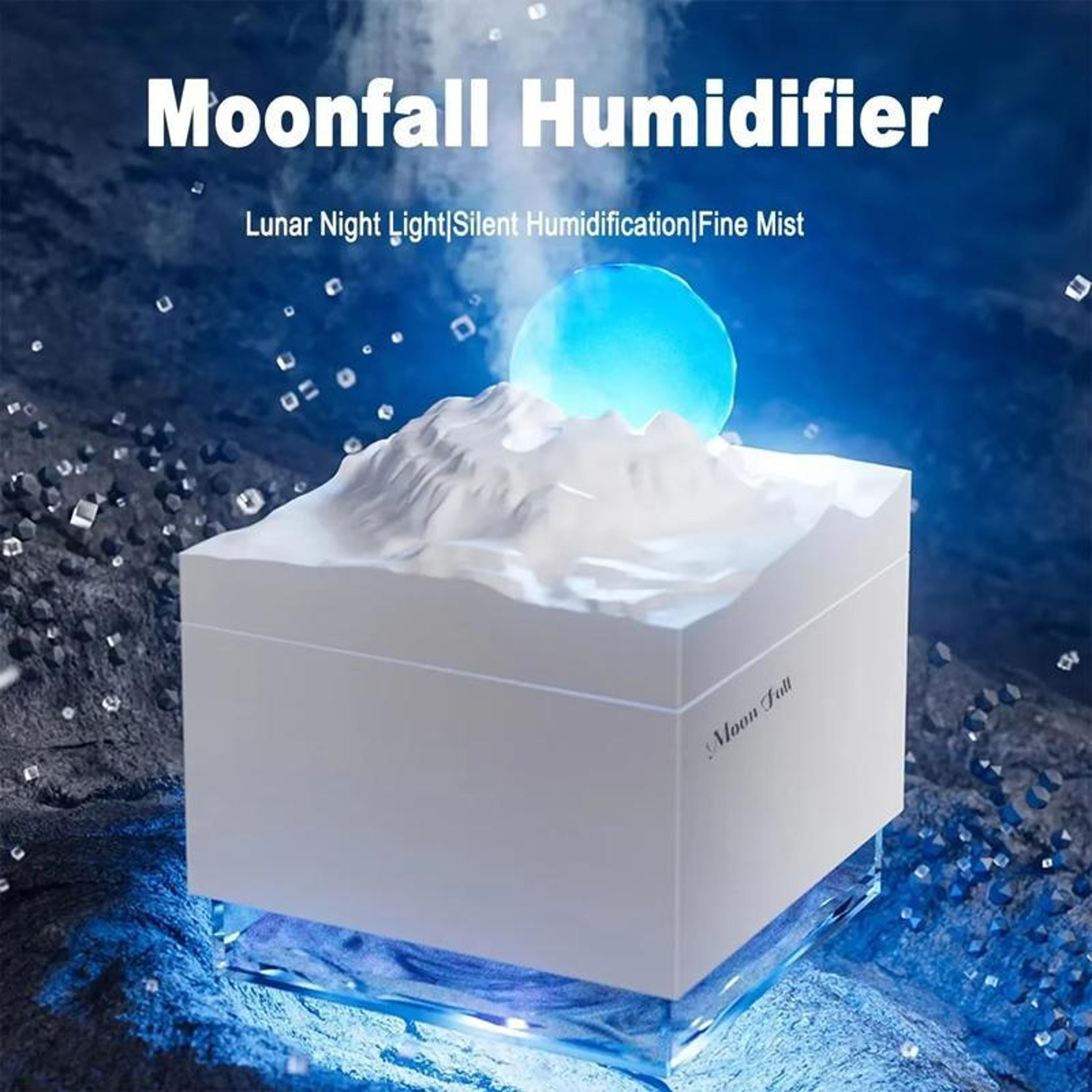 MoonGlow Aroma Diffuser Humidifier With Night Light And Nano Mist Air Moisturizer 2