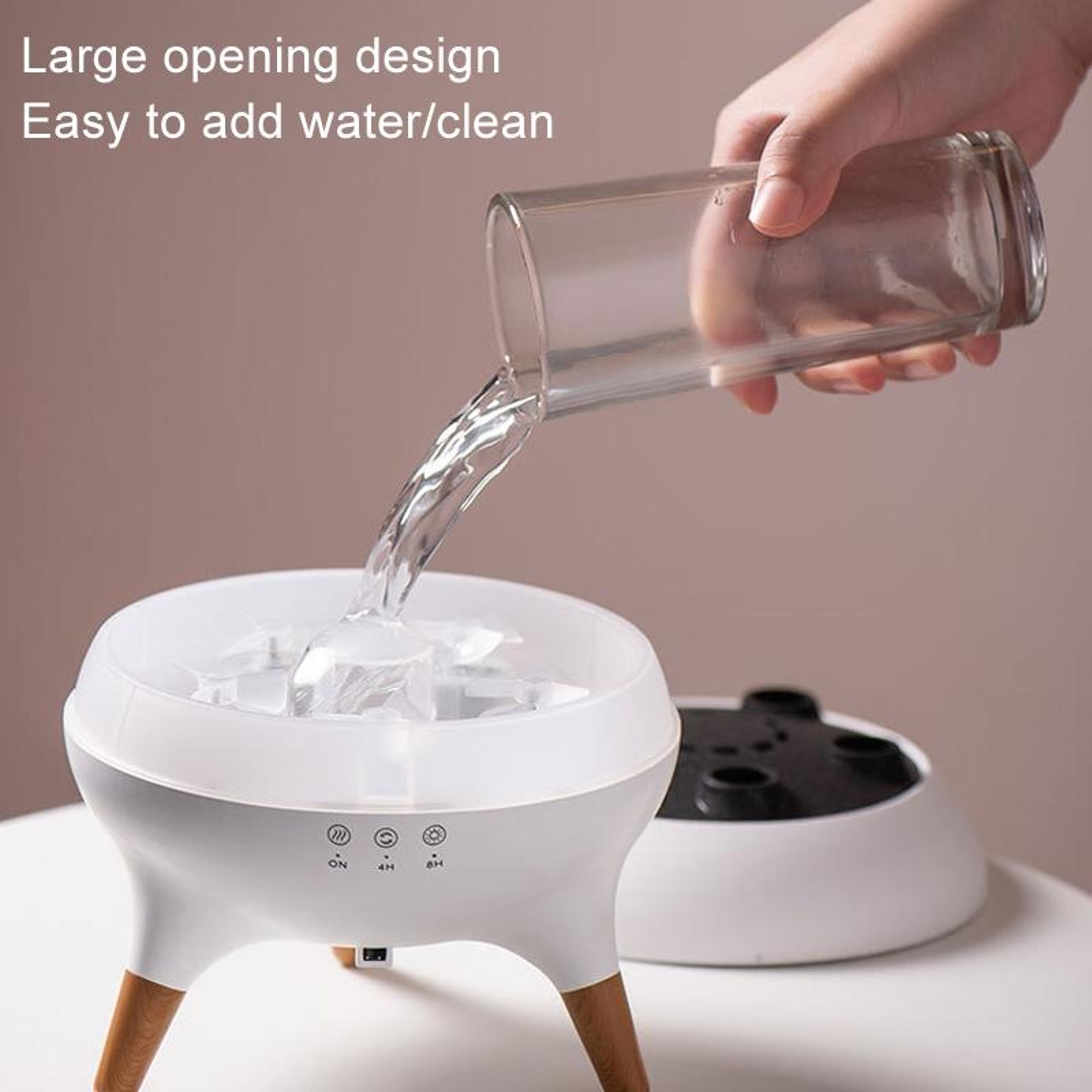 Dynamic Multi Spray Aromatherapy Diffuser  Colorful Lights Humidifier With Remote Control 11