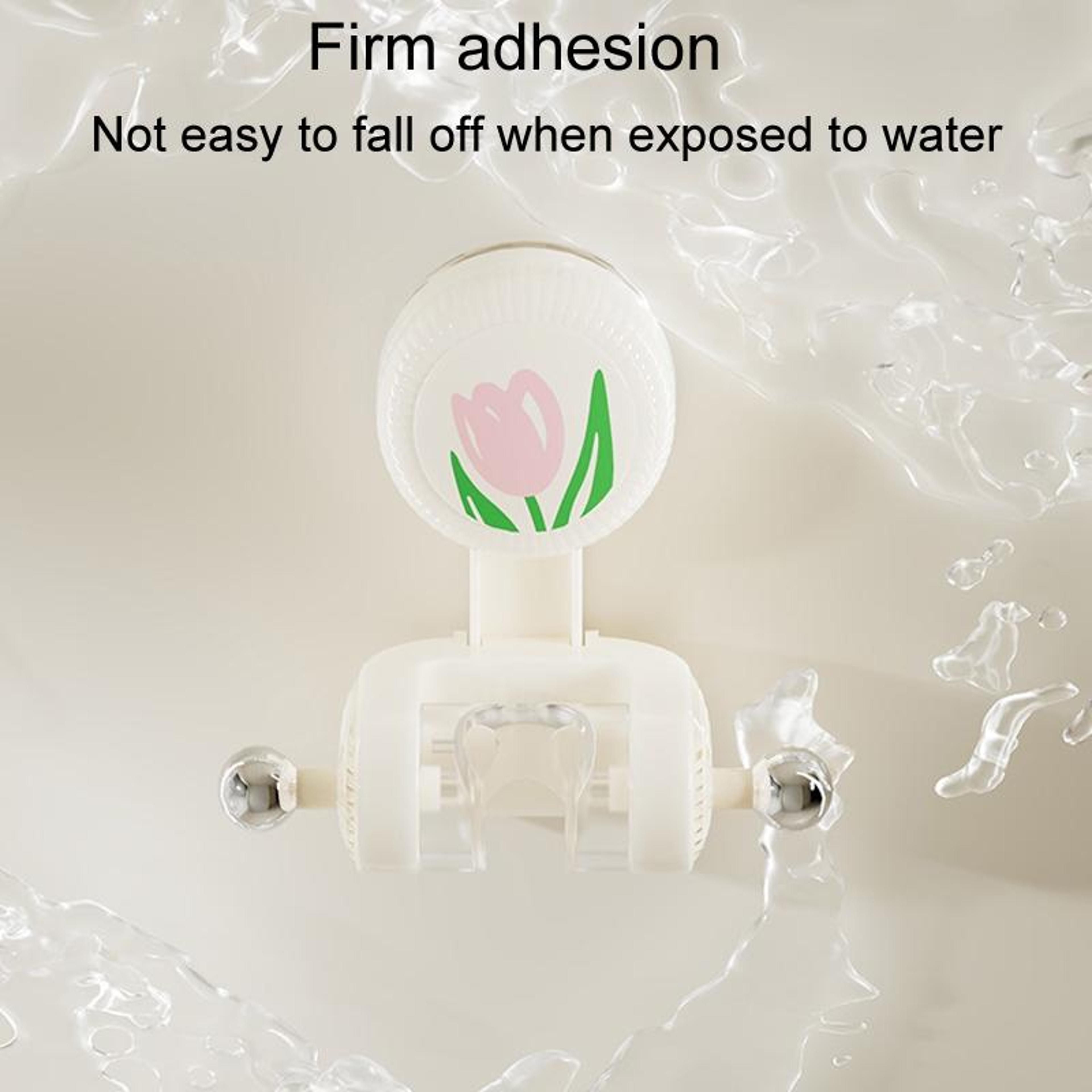 Adjustable Shower Head Holder With Strong Suction Cup  NoDrill Wall Mount 2