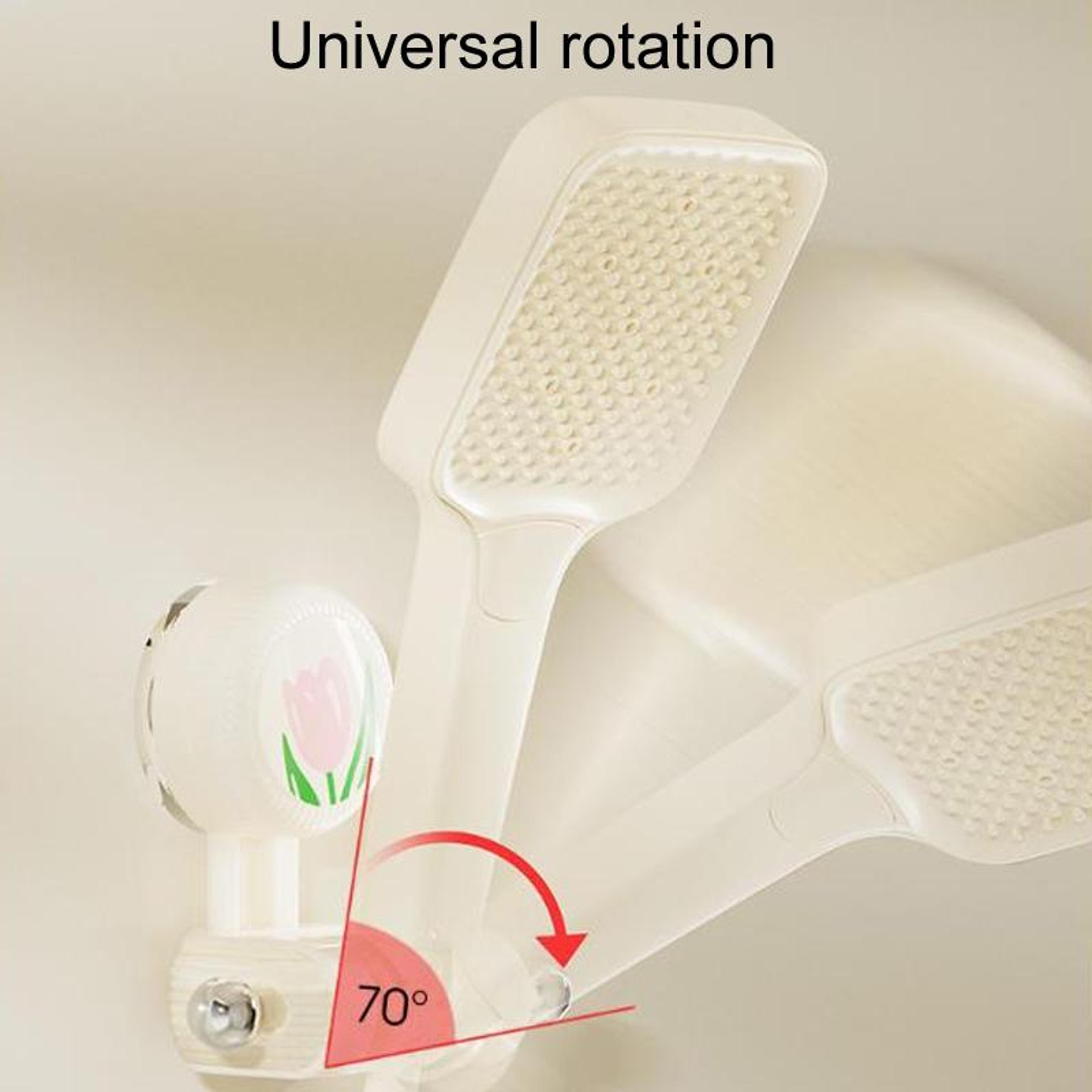 Adjustable Shower Head Holder With Strong Suction Cup  NoDrill Wall Mount 3