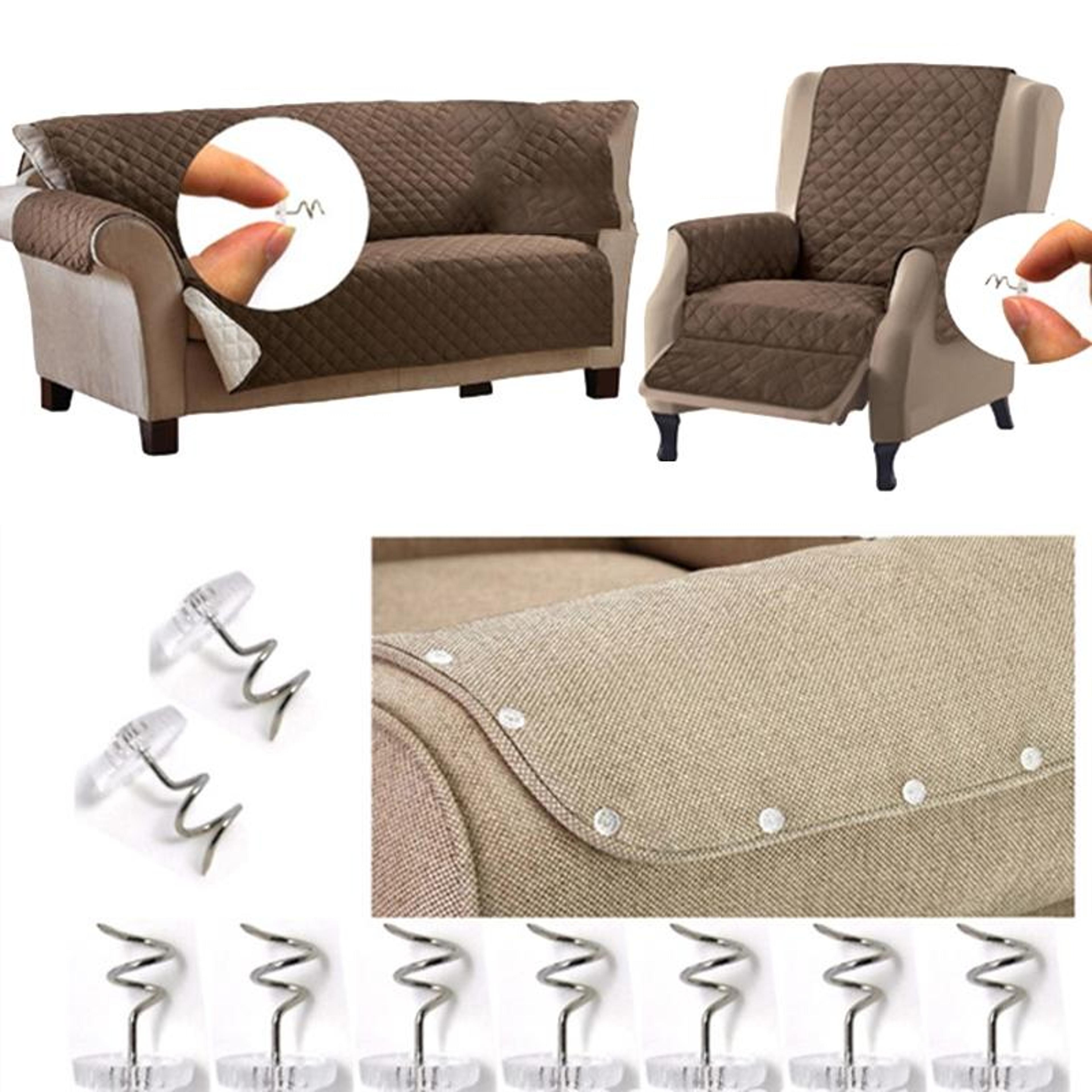 Transparent Twist Pins For Bed Sheets Sofa Cushions  Slipcovers 20PCS 0