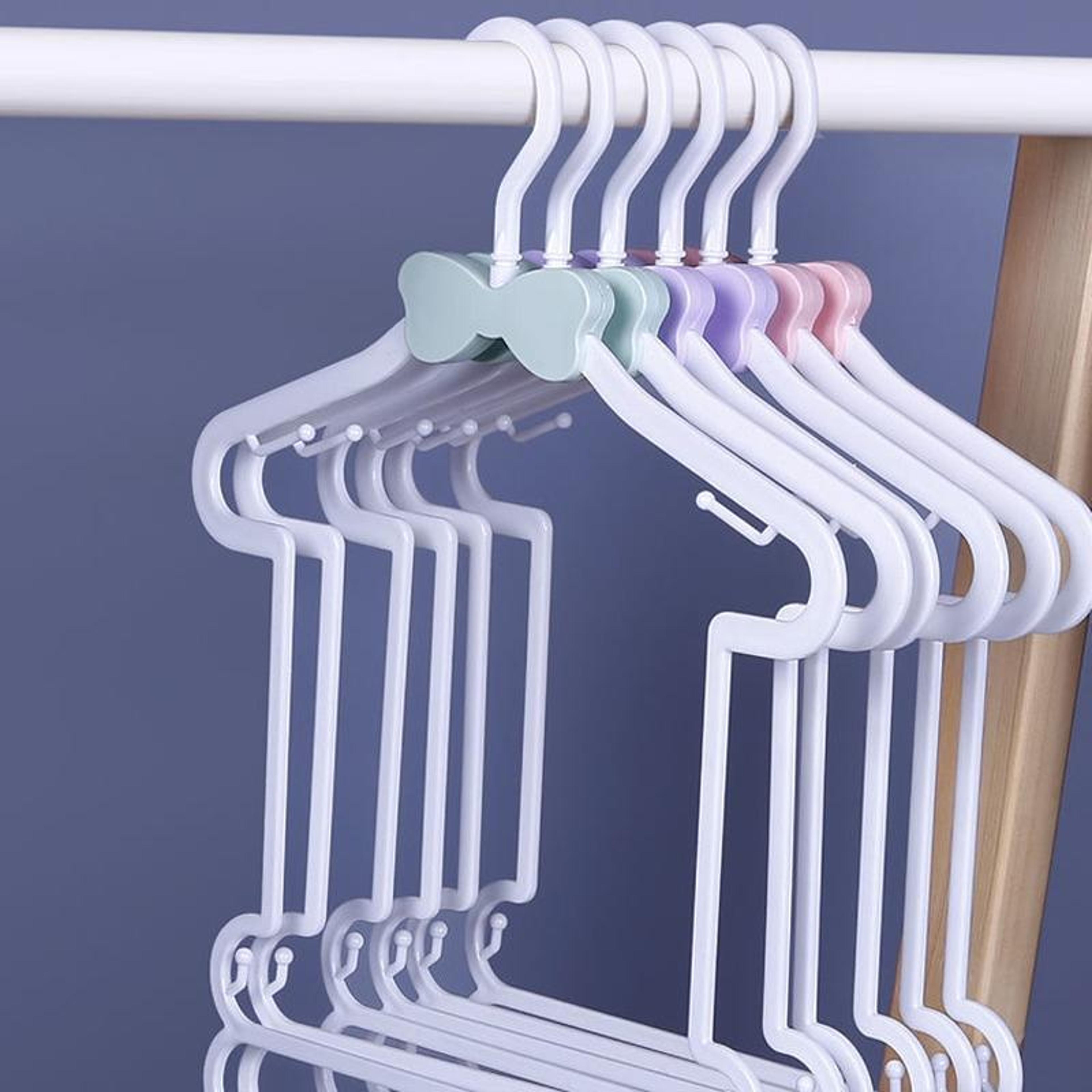kids outfit organizer hanger with 360° swivel hook, baby clothes hanger & kids clothes hanger