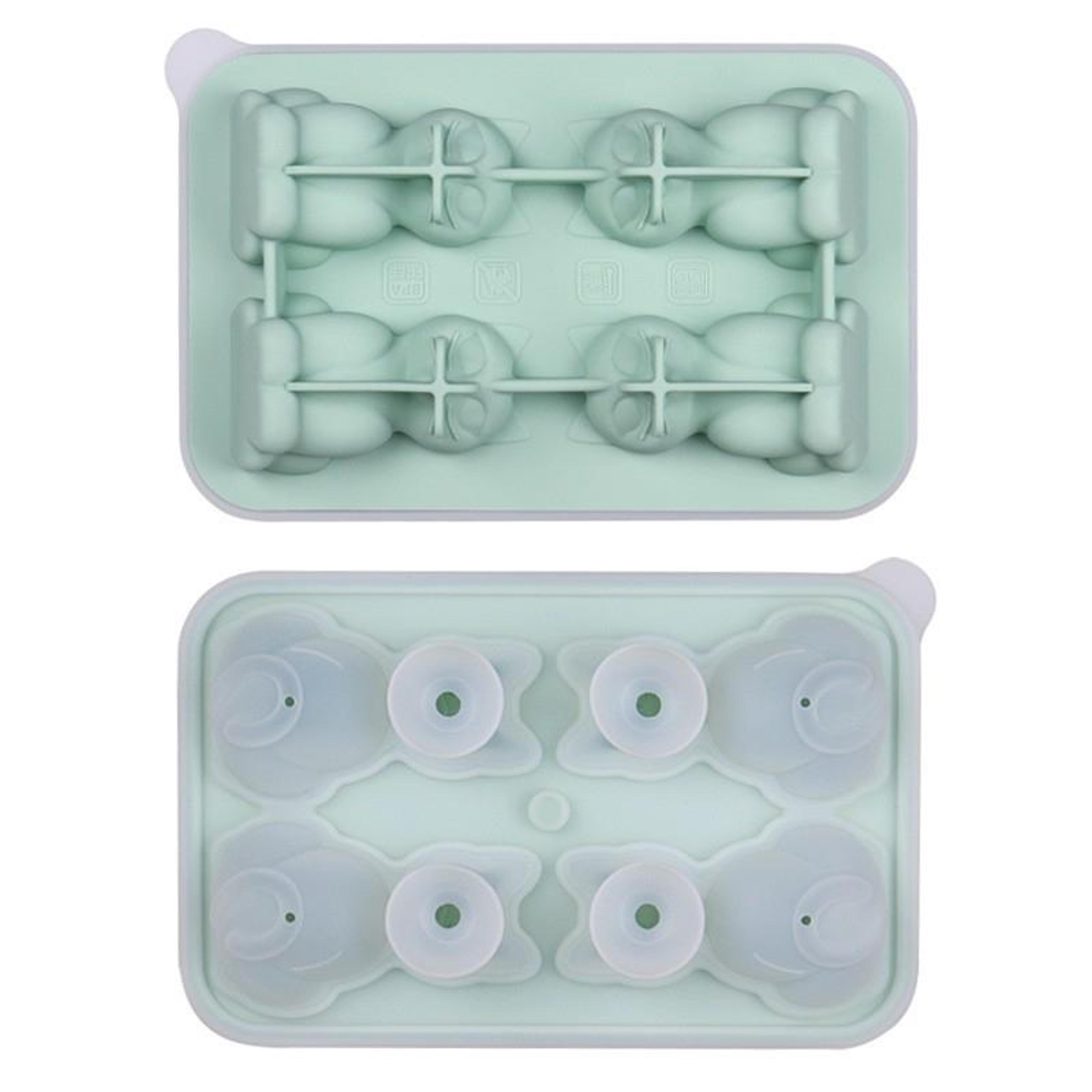 3D Cat Whiskey Ice Cube Tray Premium Silicone Ice Mold 8