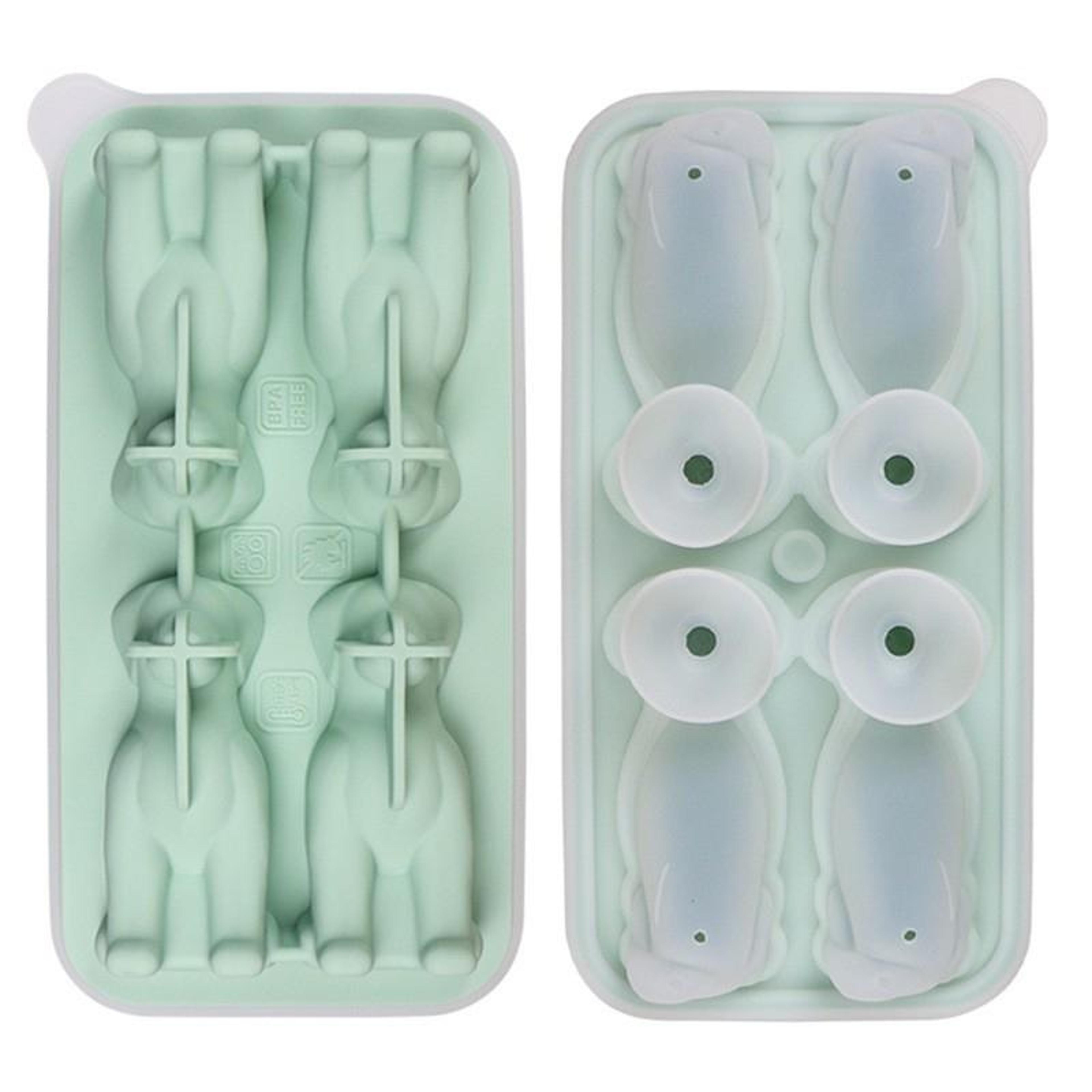3D Dog Ice Mold Silicone Tray For Drinks  Cocktails 10