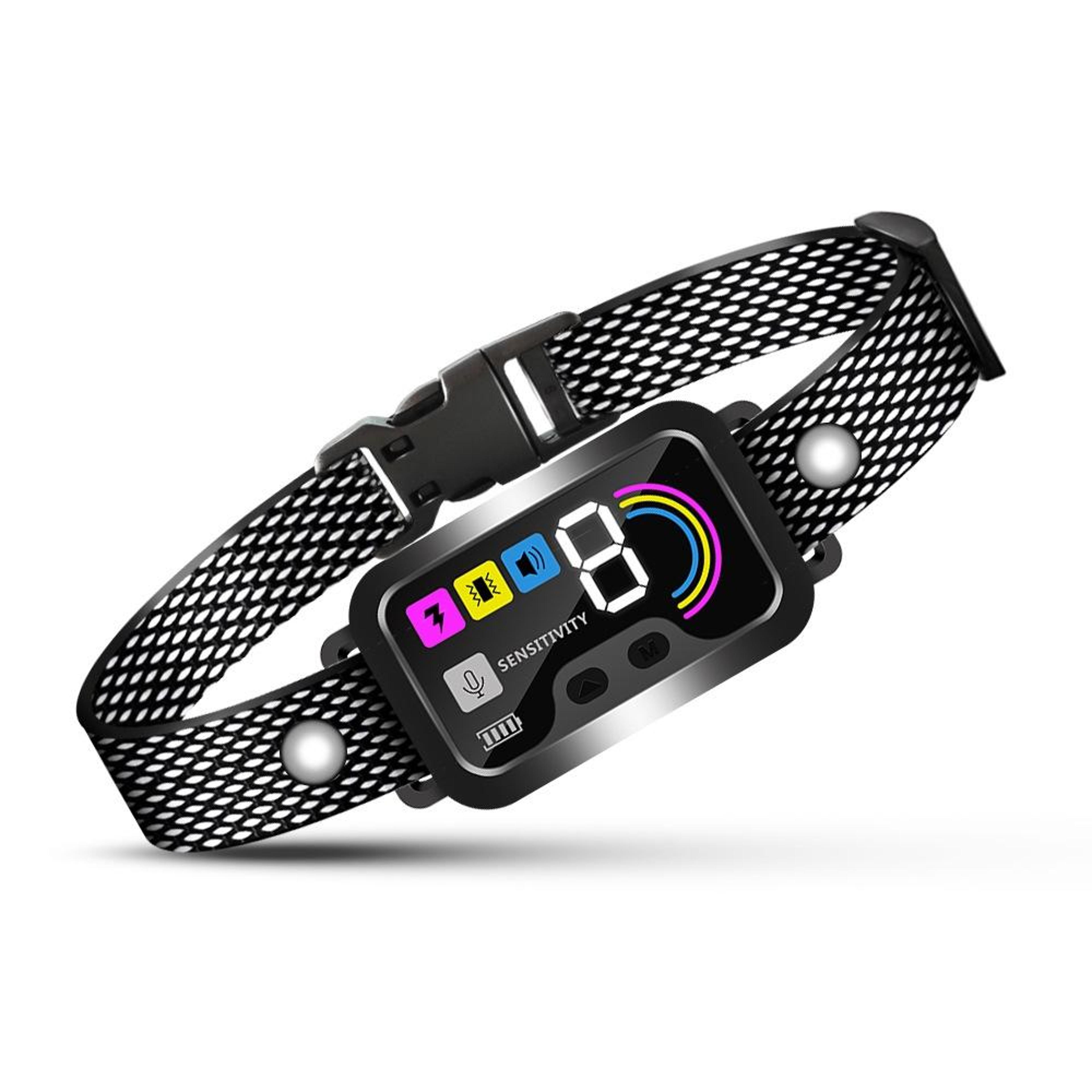 Smart Color Screen Dog Bark Trainer Collar With Adjustable Anti Bark Control 0