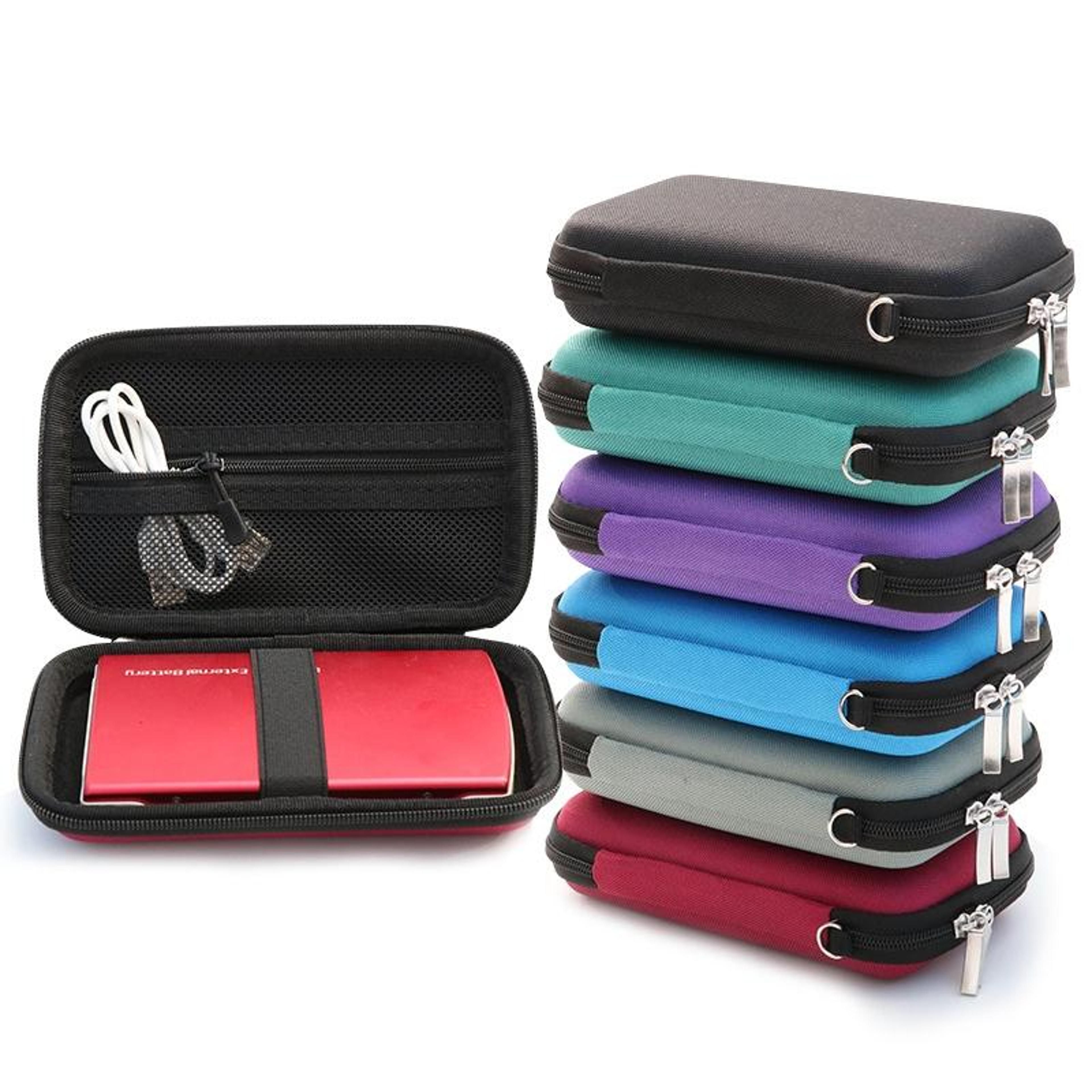 Premium EVA Cable  Digital Storage Case Hard Shell Electronics Organizer 0
