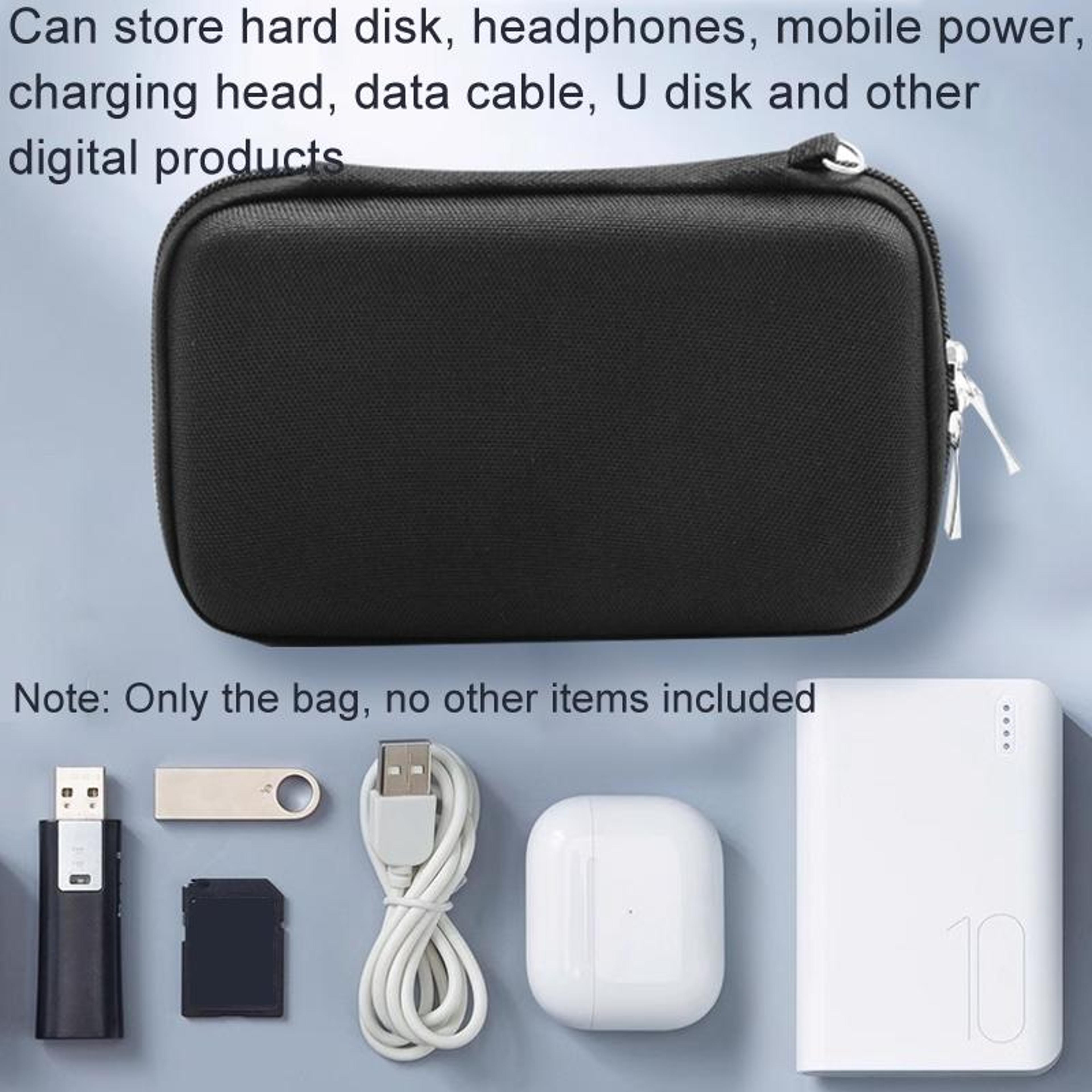 Premium EVA Cable  Digital Storage Case Hard Shell Electronics Organizer 7