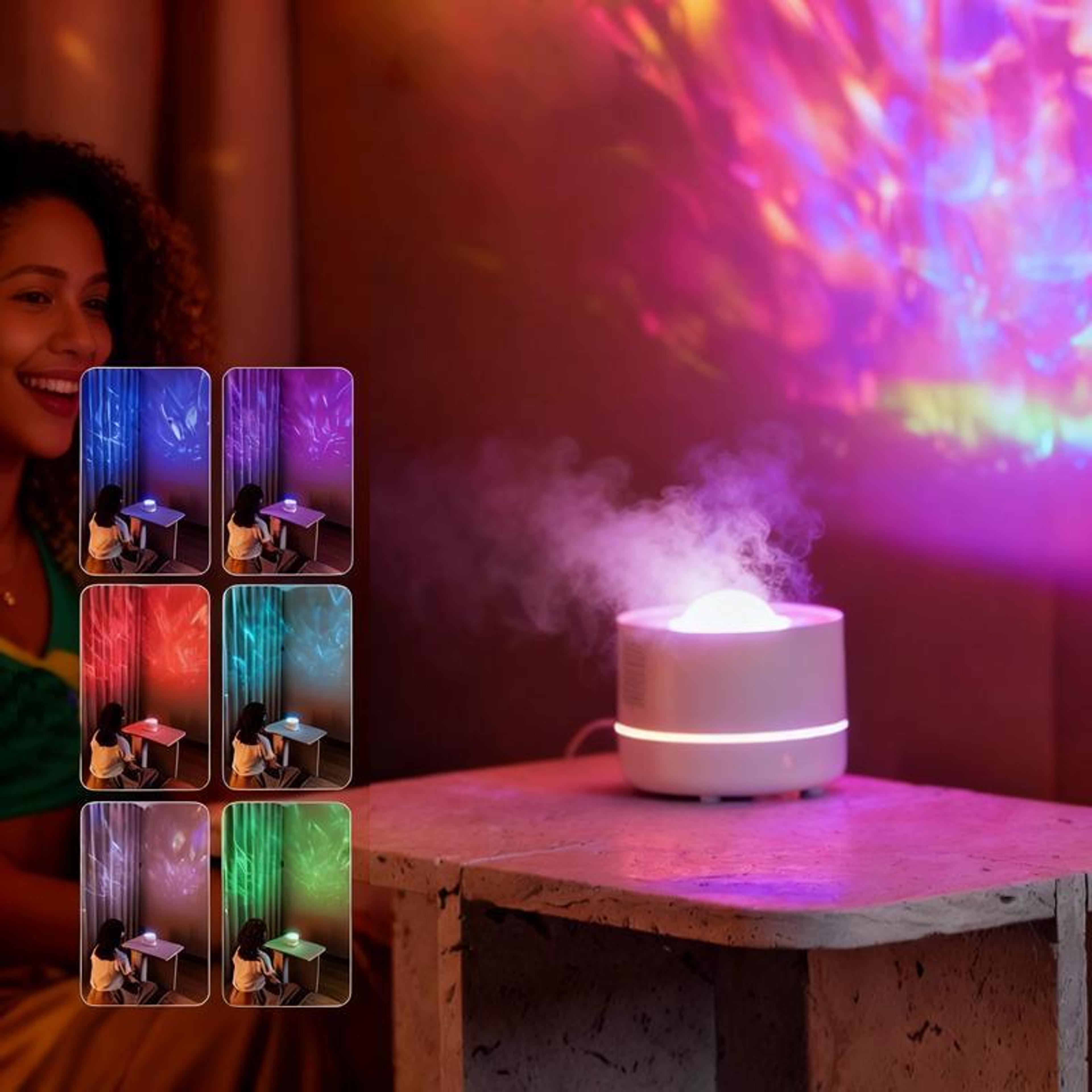 USB Starry Sky Humidifier With Star Projection Humidifier Colorful USB Humidifier Ambient Light 0