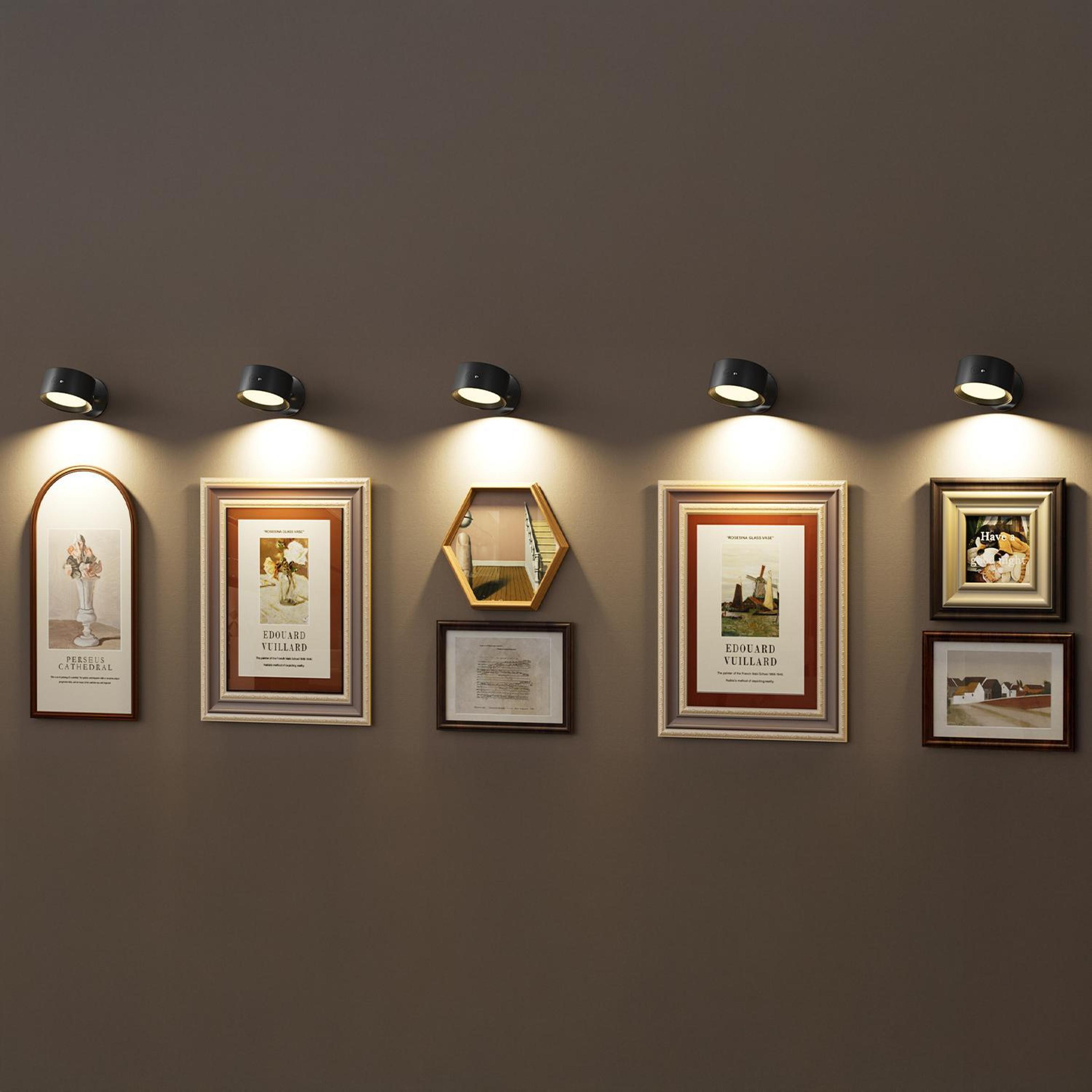 Smart RGB Touch Wall Lamp Set With Adjustable LED Lighting 5