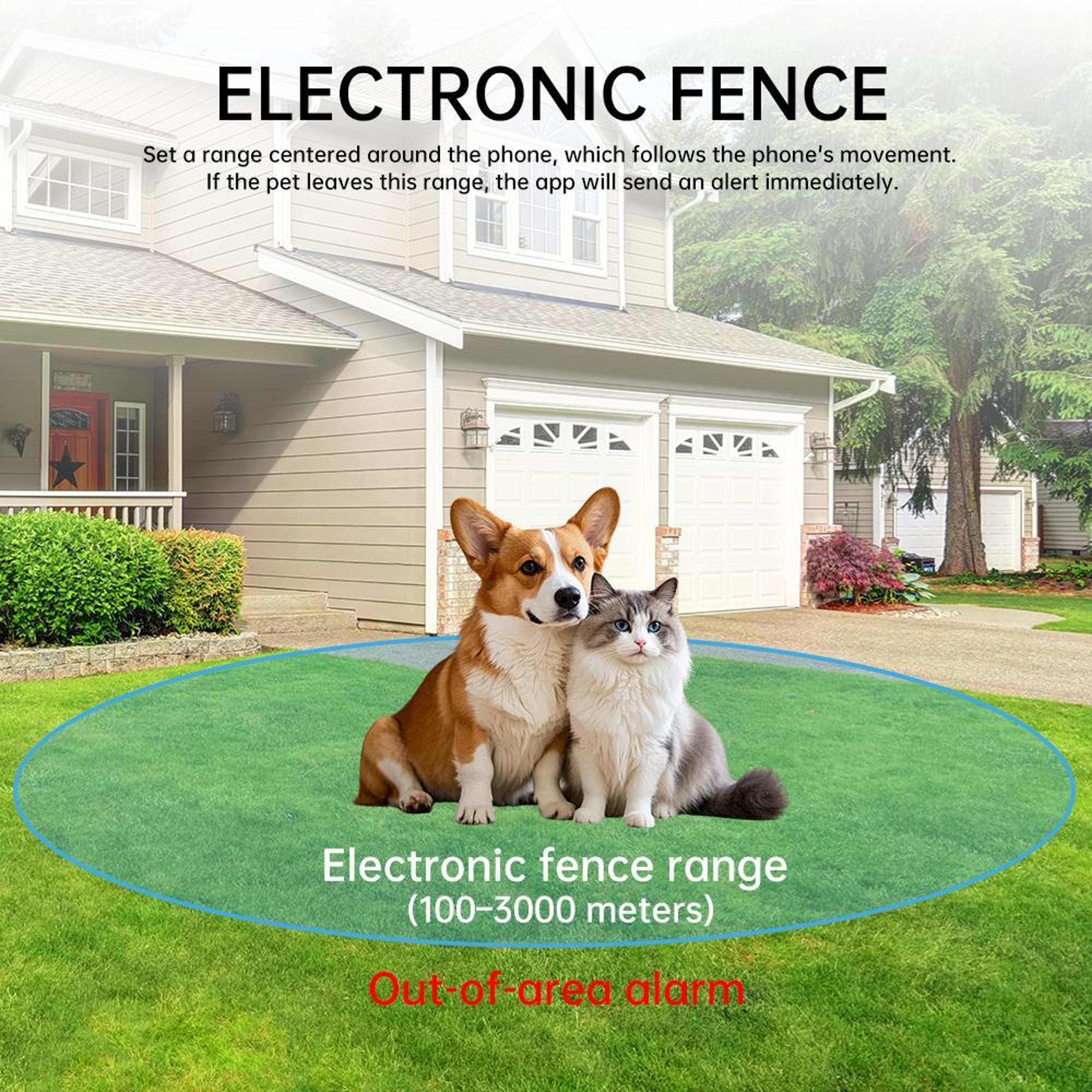 Advanced Pet GPS Tracker Collar With Real Time Location  SOS Alerts 9