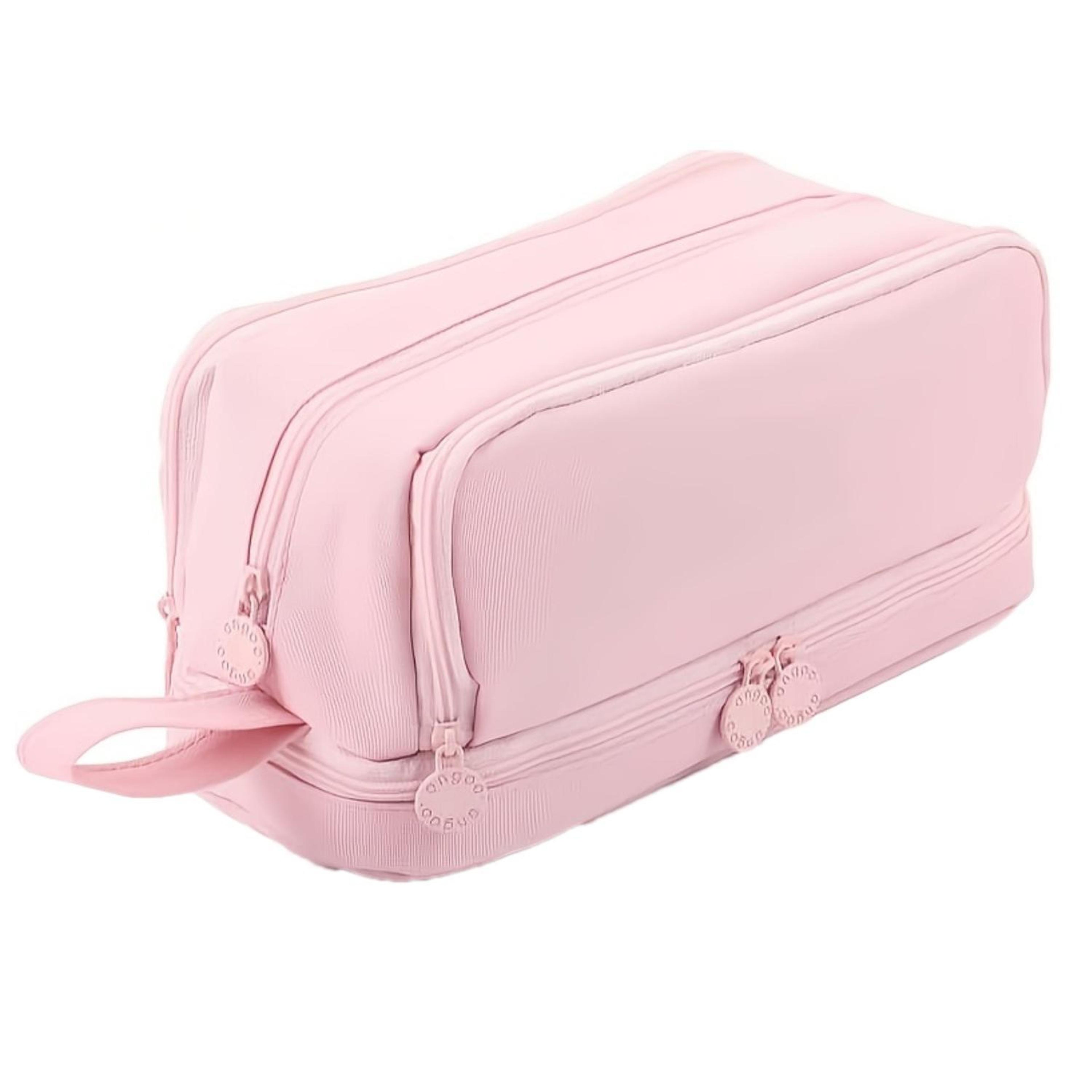 Waterproof 4 Layer Large Capacity Pencil Case For Students With Carry Handle 8