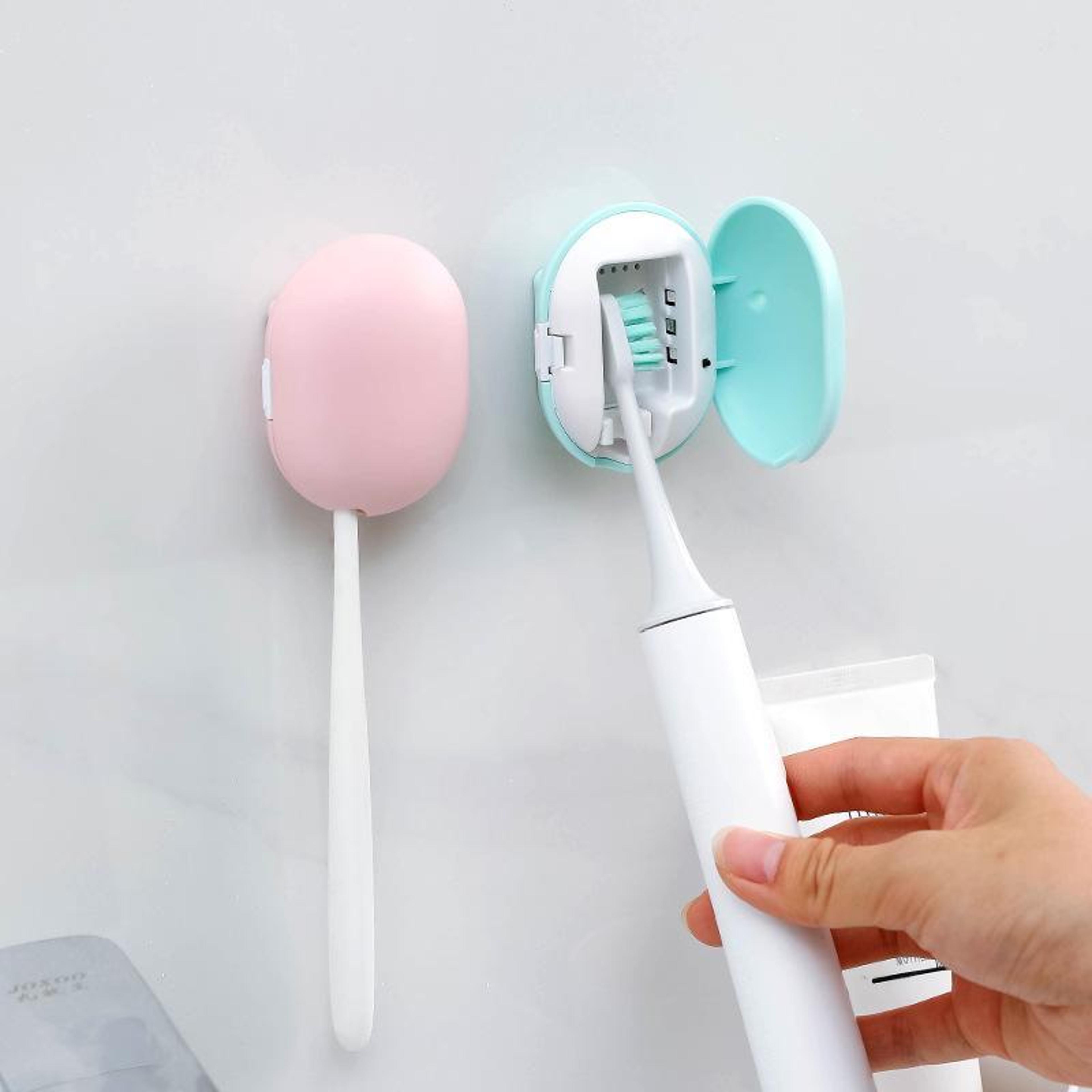 uv toothbrush sanitizer case portable travel storage holder