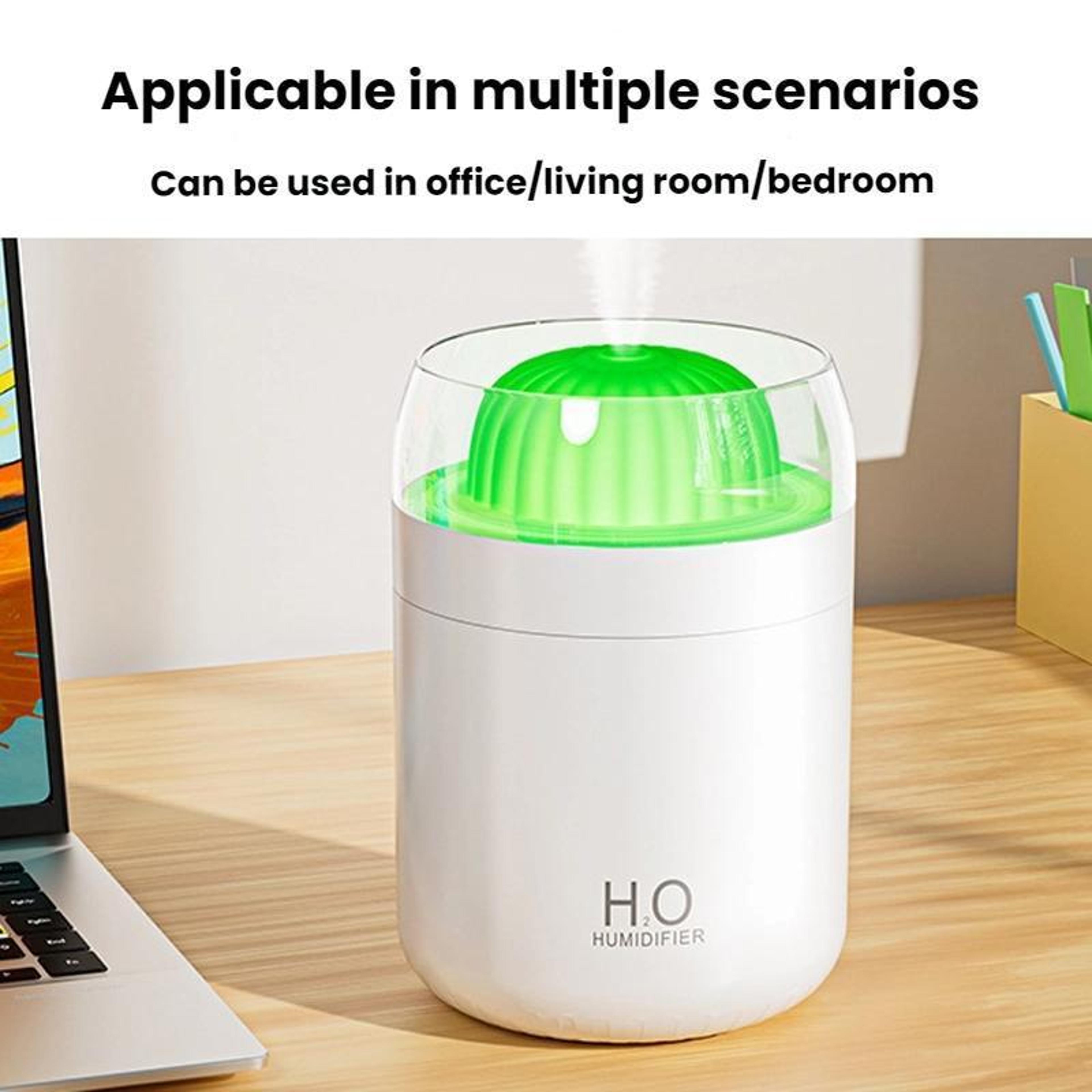 Cactus Glow USB Humidifier For Car With Ambient Night Light And 500ml Mist Diffuser 10