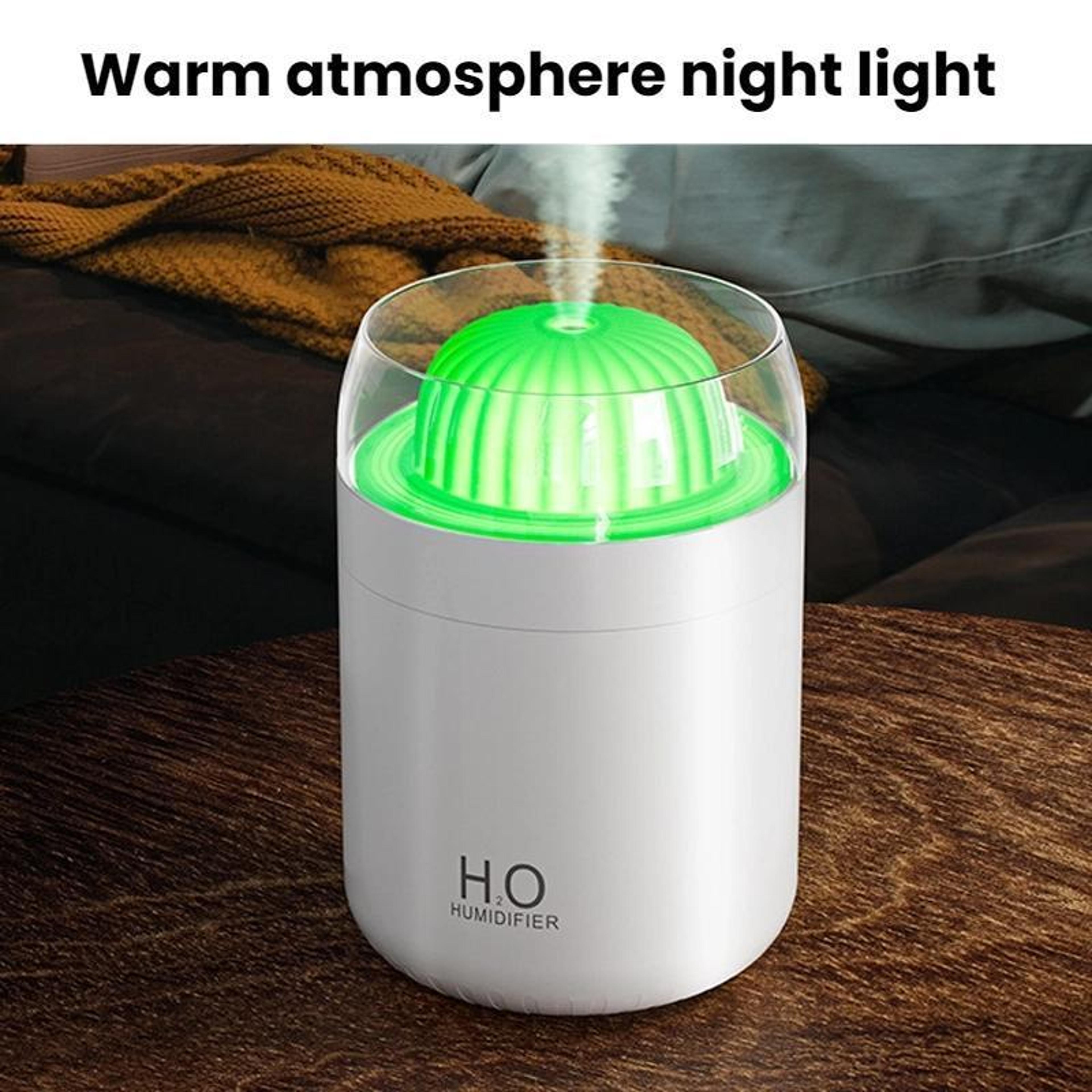 Cactus Glow USB Humidifier For Car With Ambient Night Light And 500ml Mist Diffuser 11
