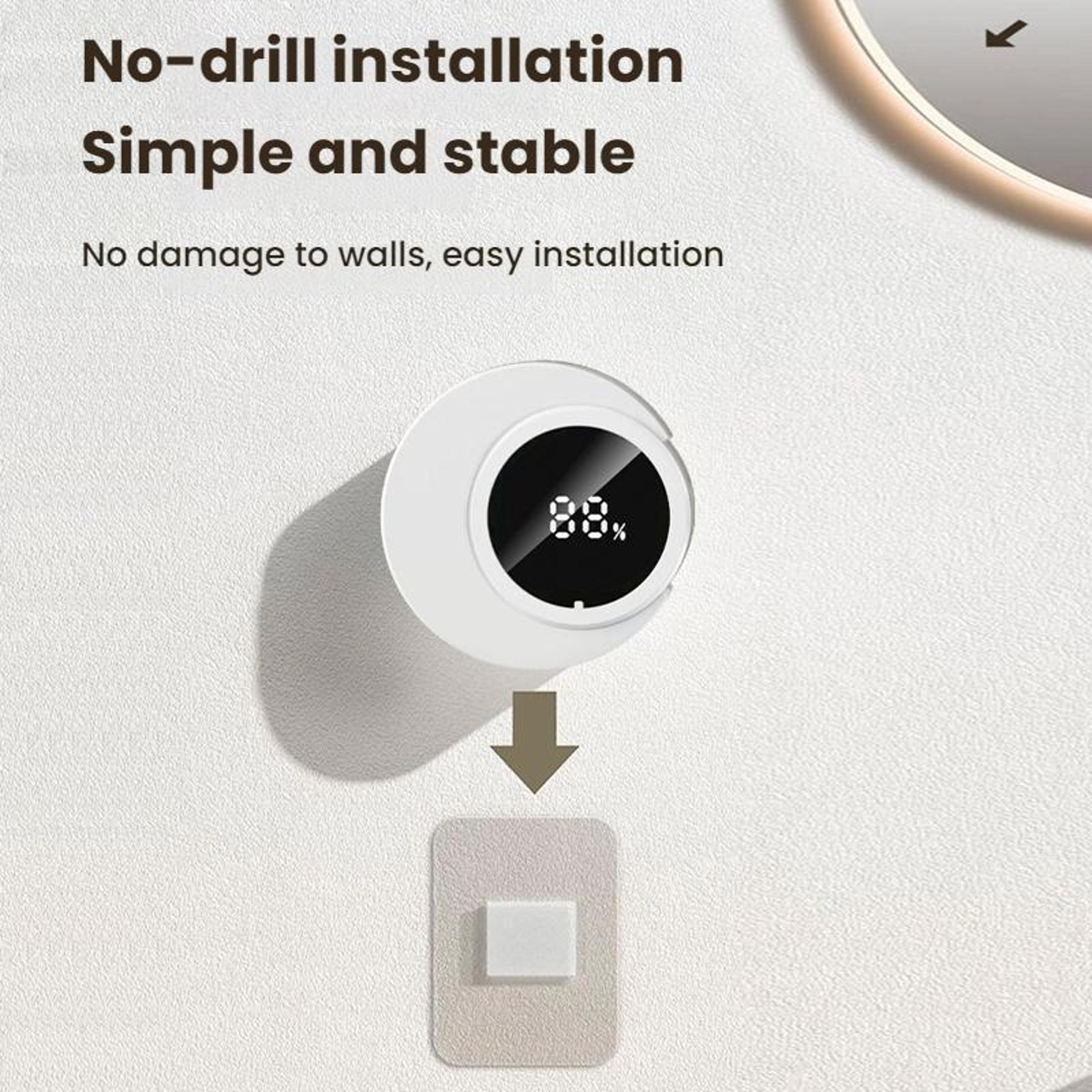 UV Toothbrush Sanitizer  Wall Mounted Smart Holder 2