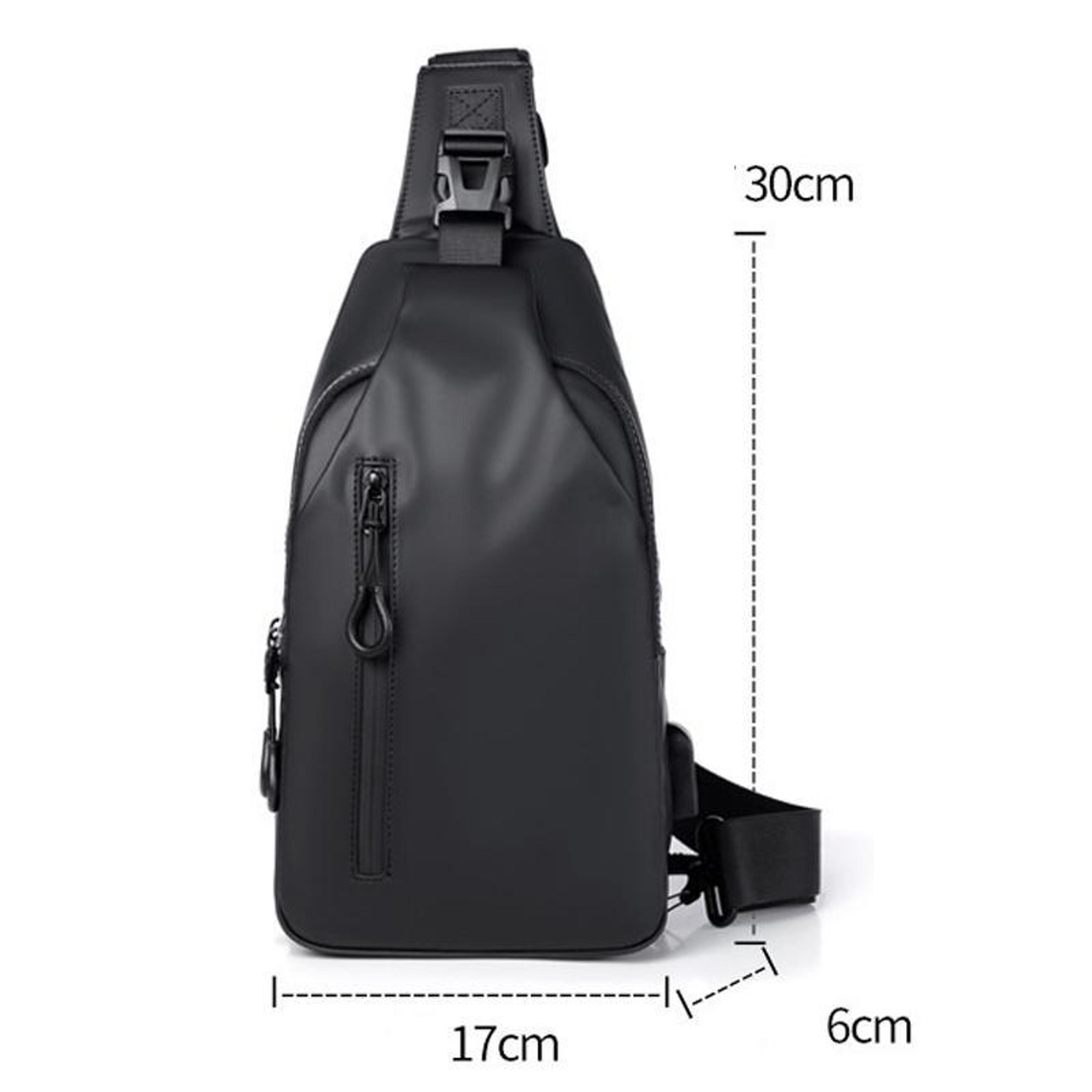 Anti Theft Sling Backpack With USB Charging Port And Water Resistant Design 8
