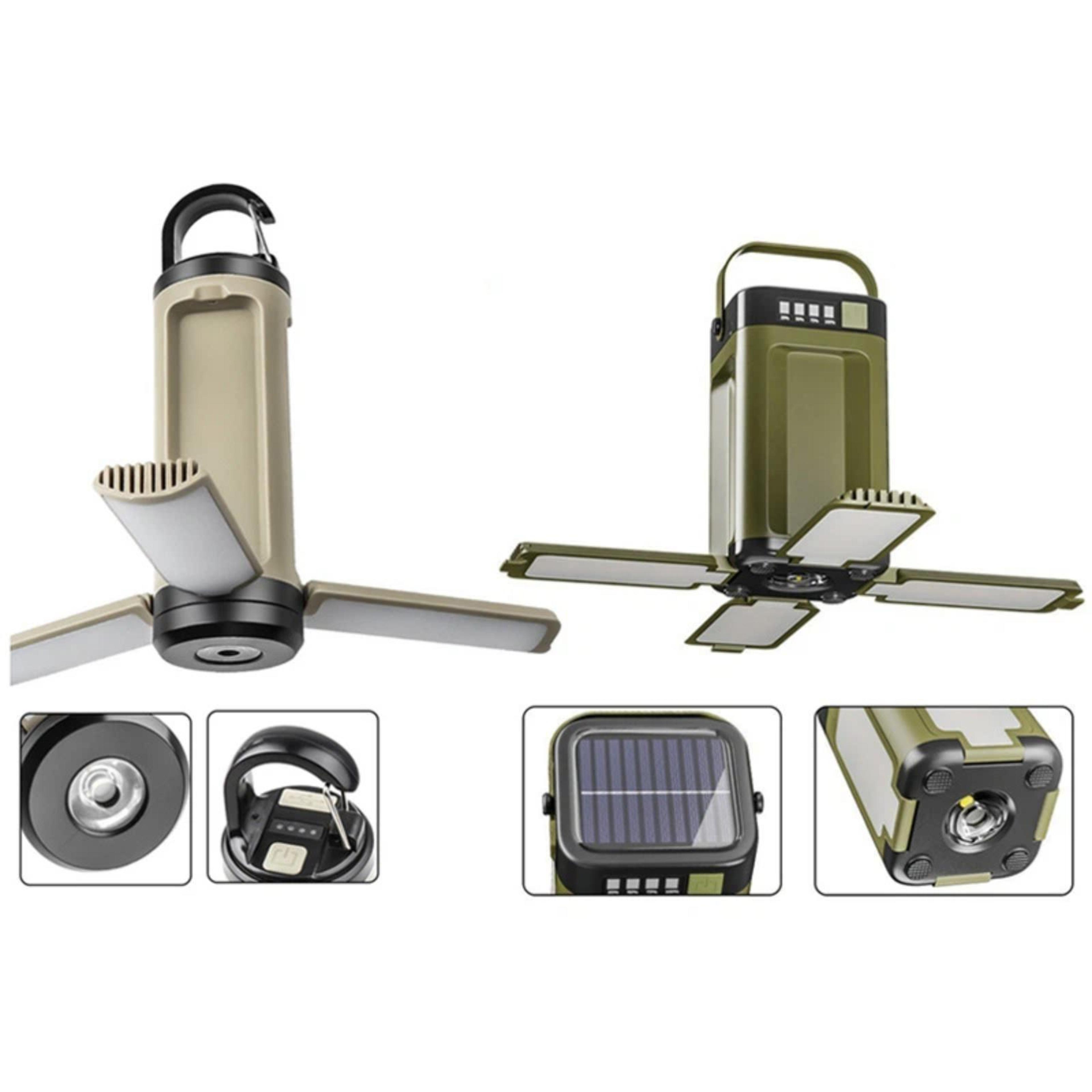 All In One Rechargeable LED Tent Light  Foldable Camping Lantern For Outdoor Adventures 9