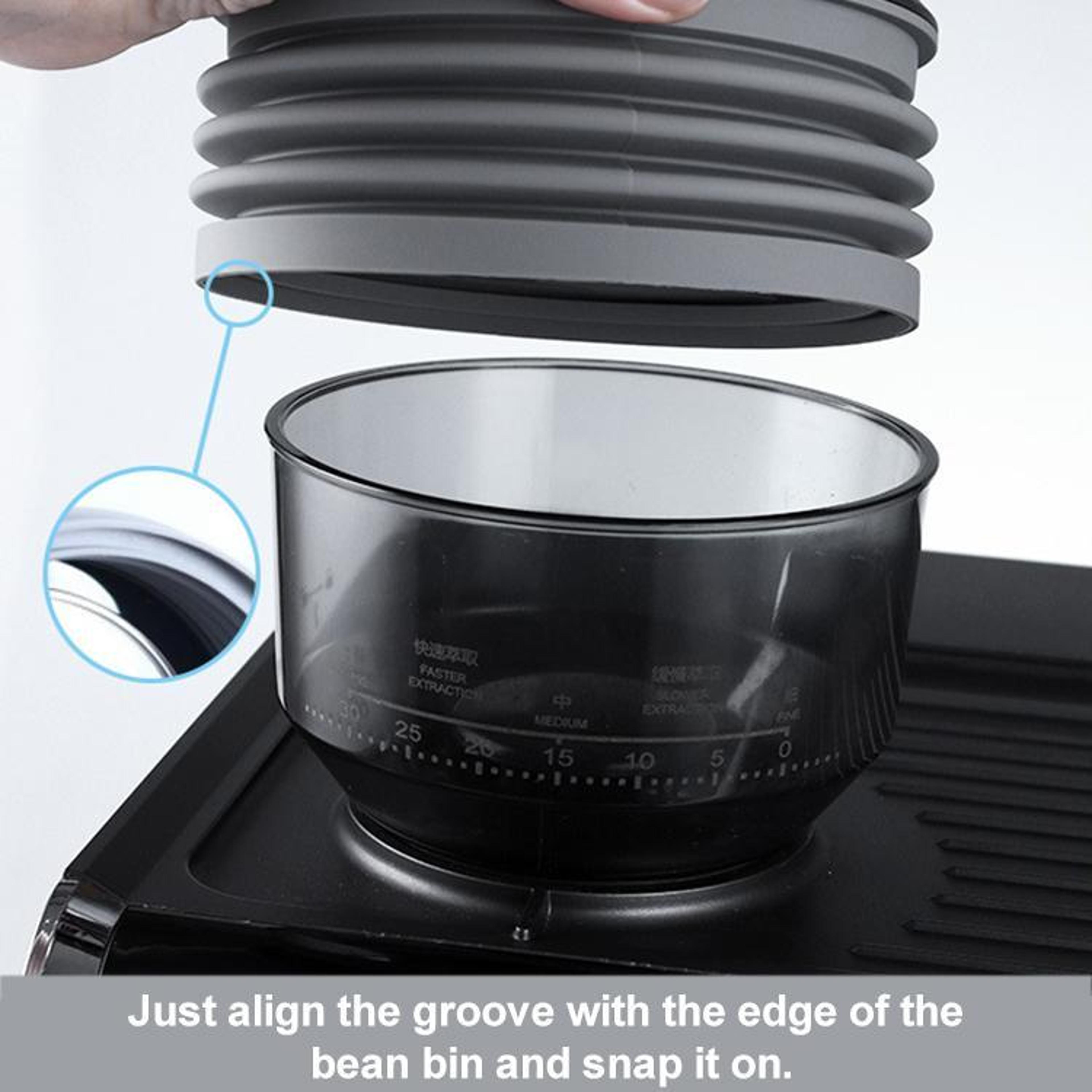 Coffee Grinder Hopper Bellows Air Blower Food Grade Silicone Cleaning Accessory 1