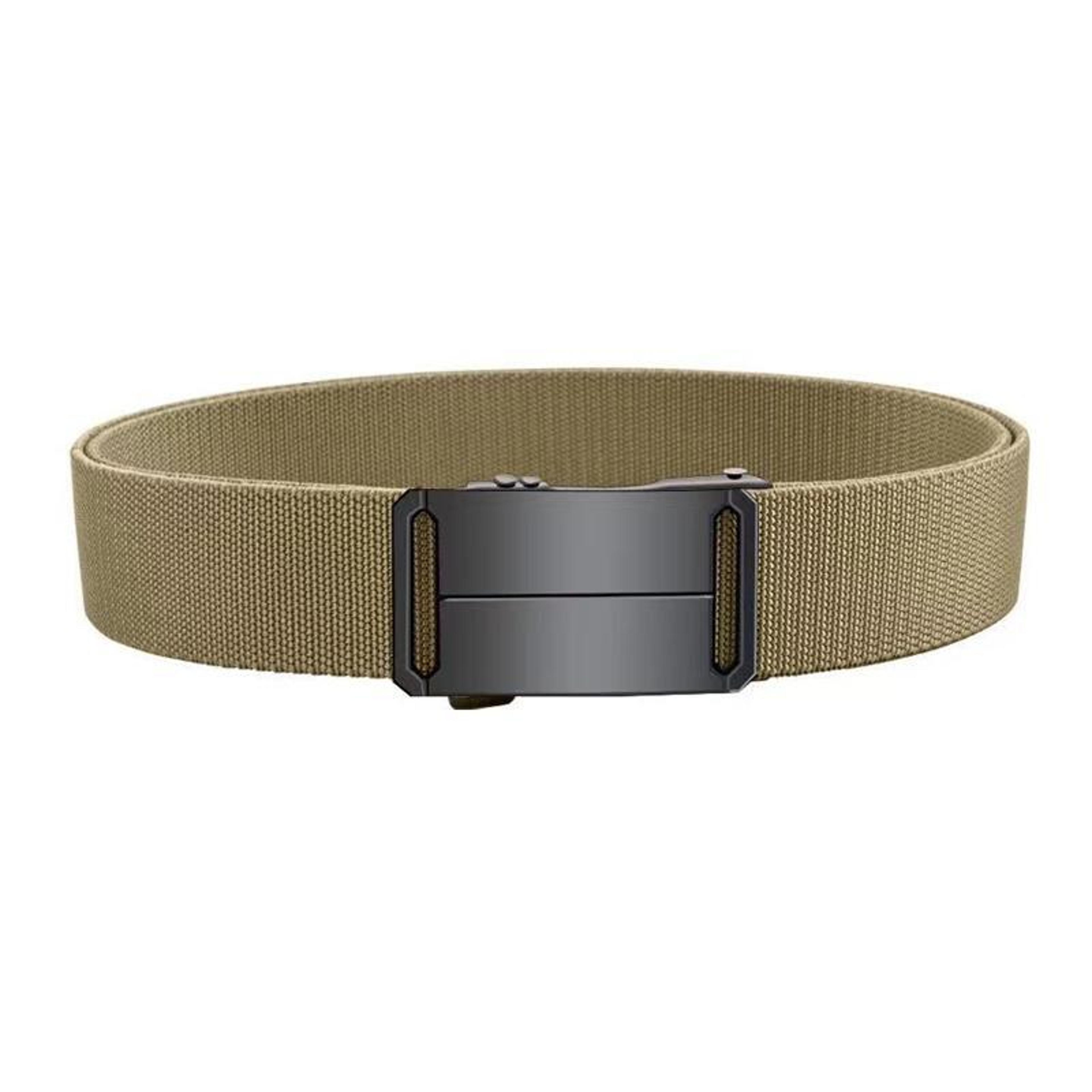 Mens Stretch Tactical Belt With Automatic Buckle Adjustable Outdoor Work Waist Belt 2