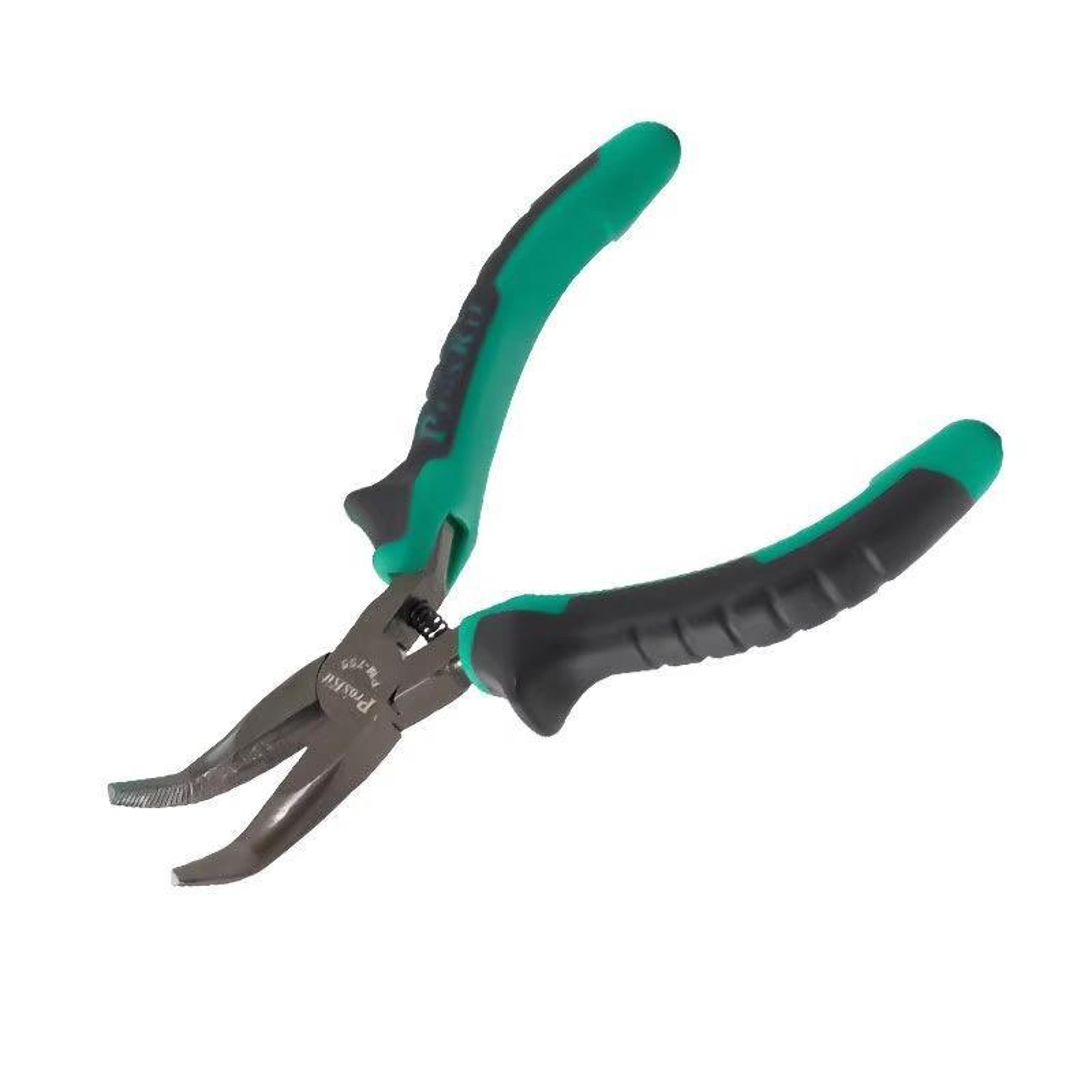 5 Inch Bent Nose Pliers With Precision Wire Cutter For Electronics Repair 1
