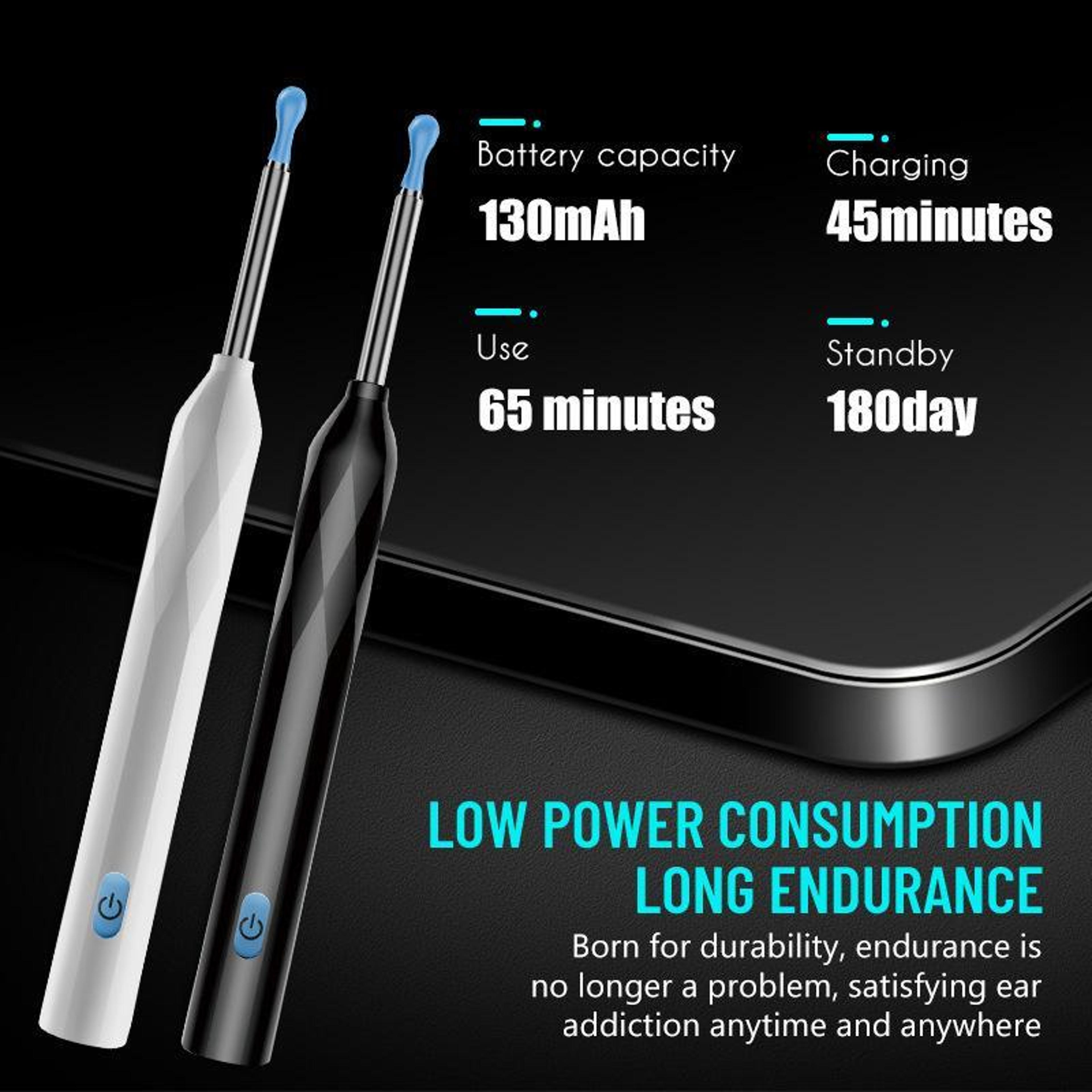 P3 Smart Visual Ear Cleaner Camera WiFi Otoscope With LED Light  App Control 4