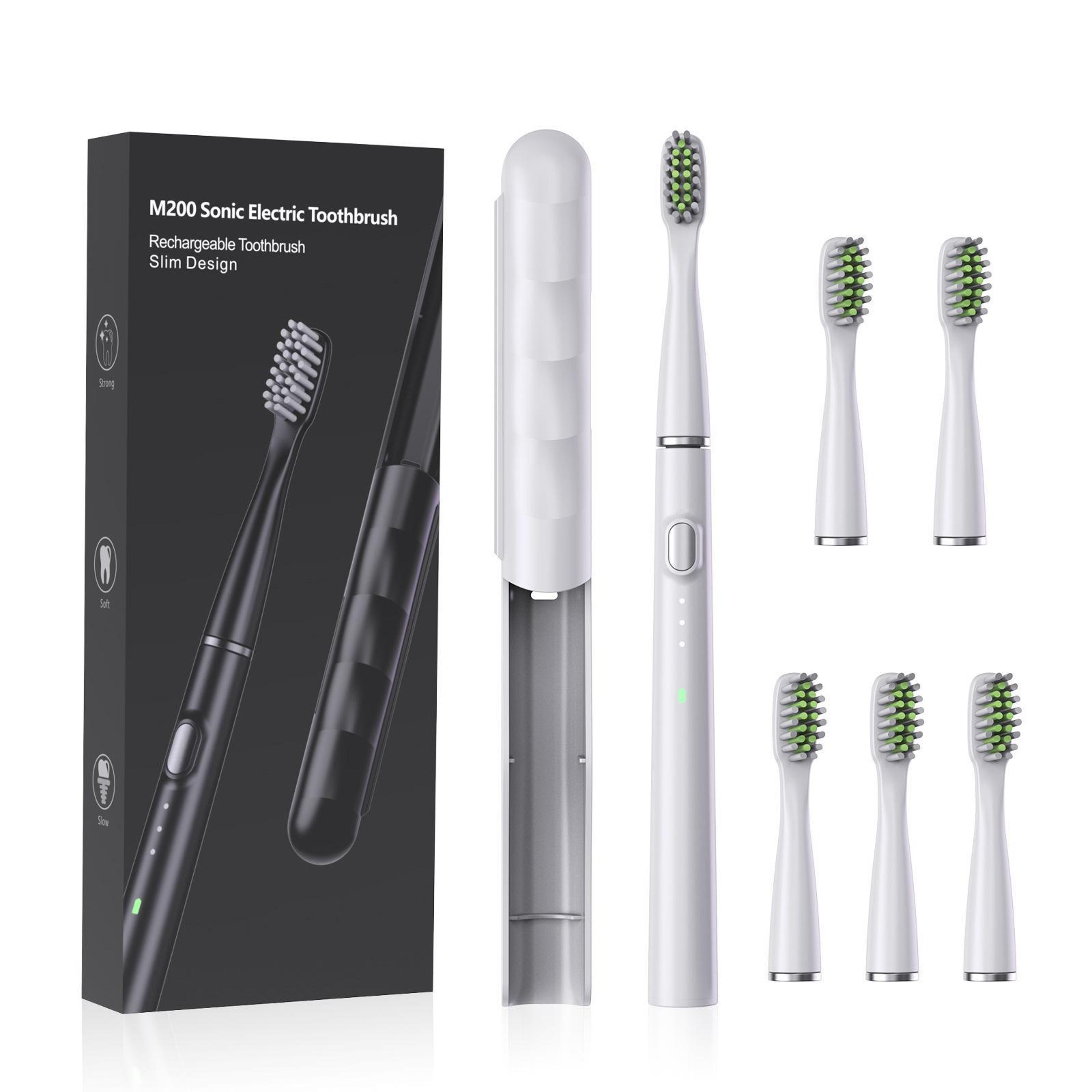 Sonic Electric Toothbrush With 6 Replacement Heads 7
