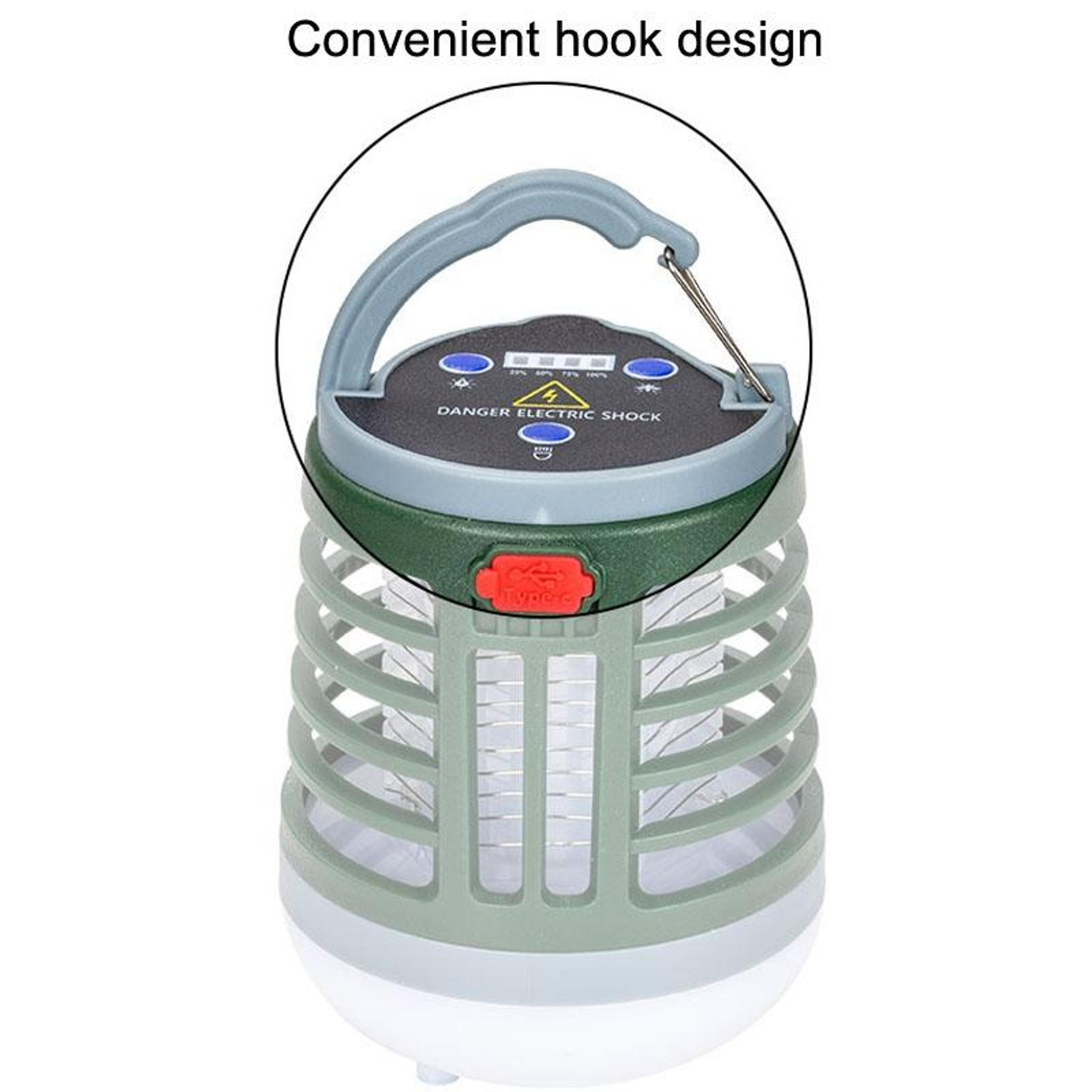 USB Rechargeable Mosquito Killer Lamp  Outdoor Camping Lantern 2