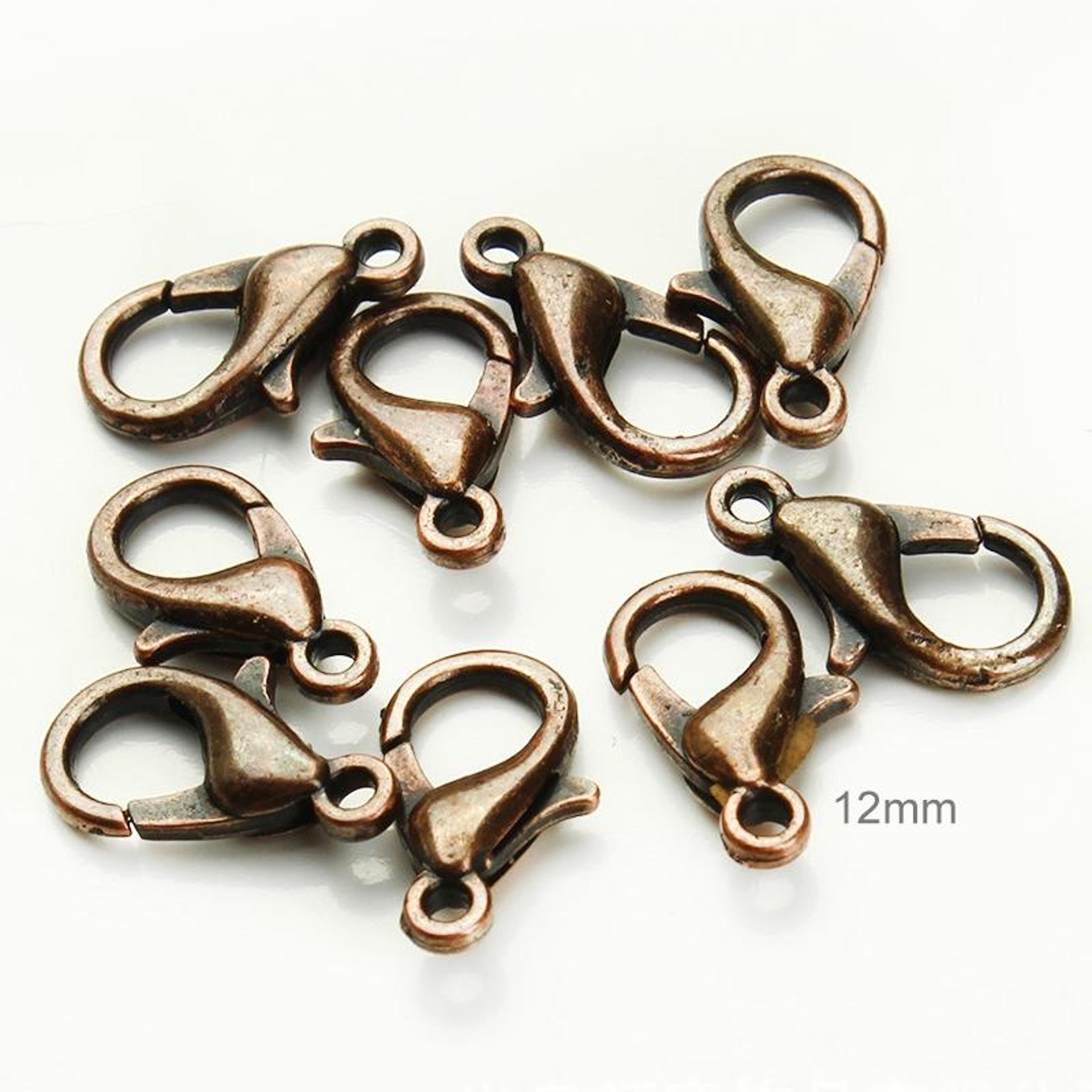 1000PCS 12mm Alloy Lobster Claw Clasps For Jewelry Making  Craft Projects 1