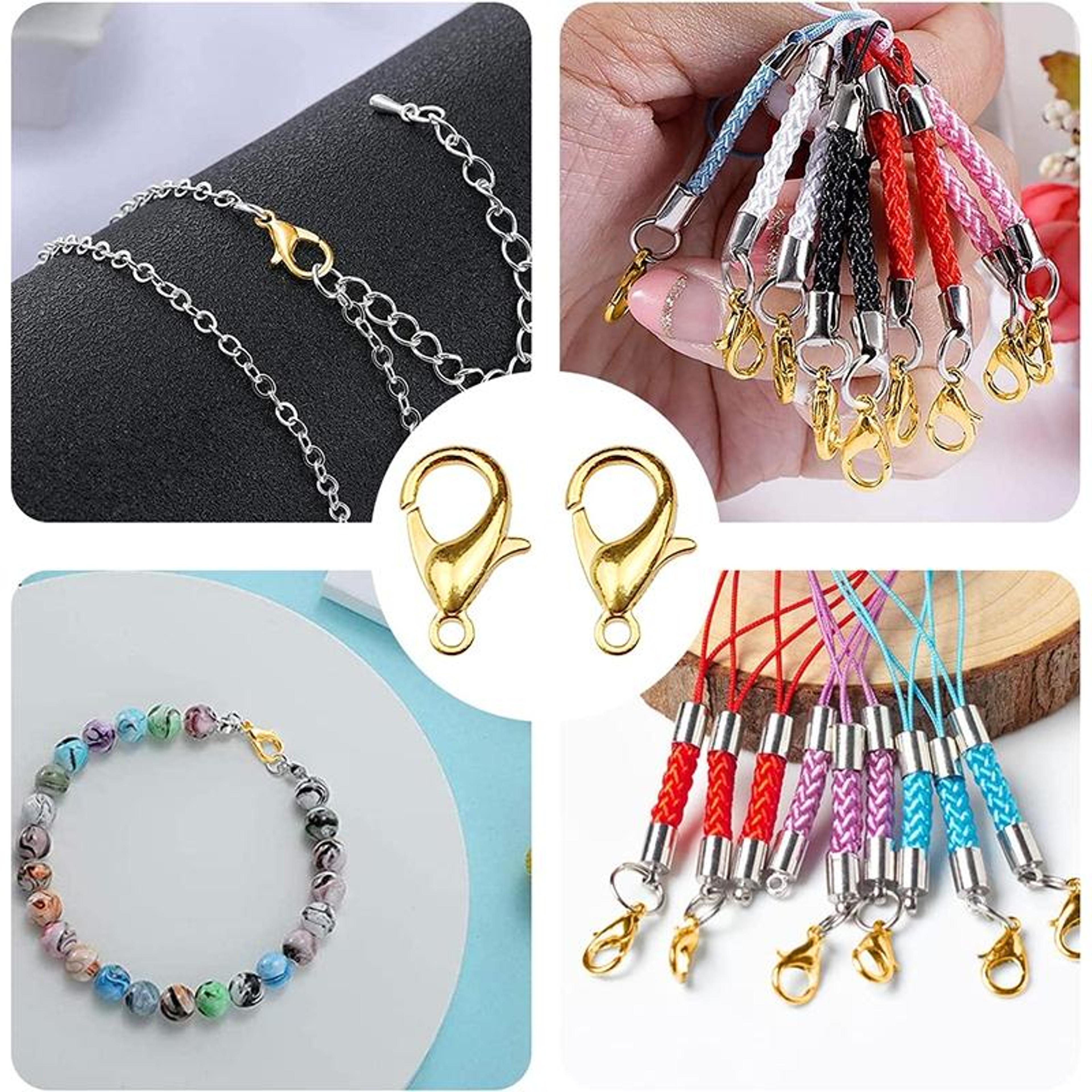 1000PCS 12mm Alloy Lobster Claw Clasps For Jewelry Making  Craft Projects 3