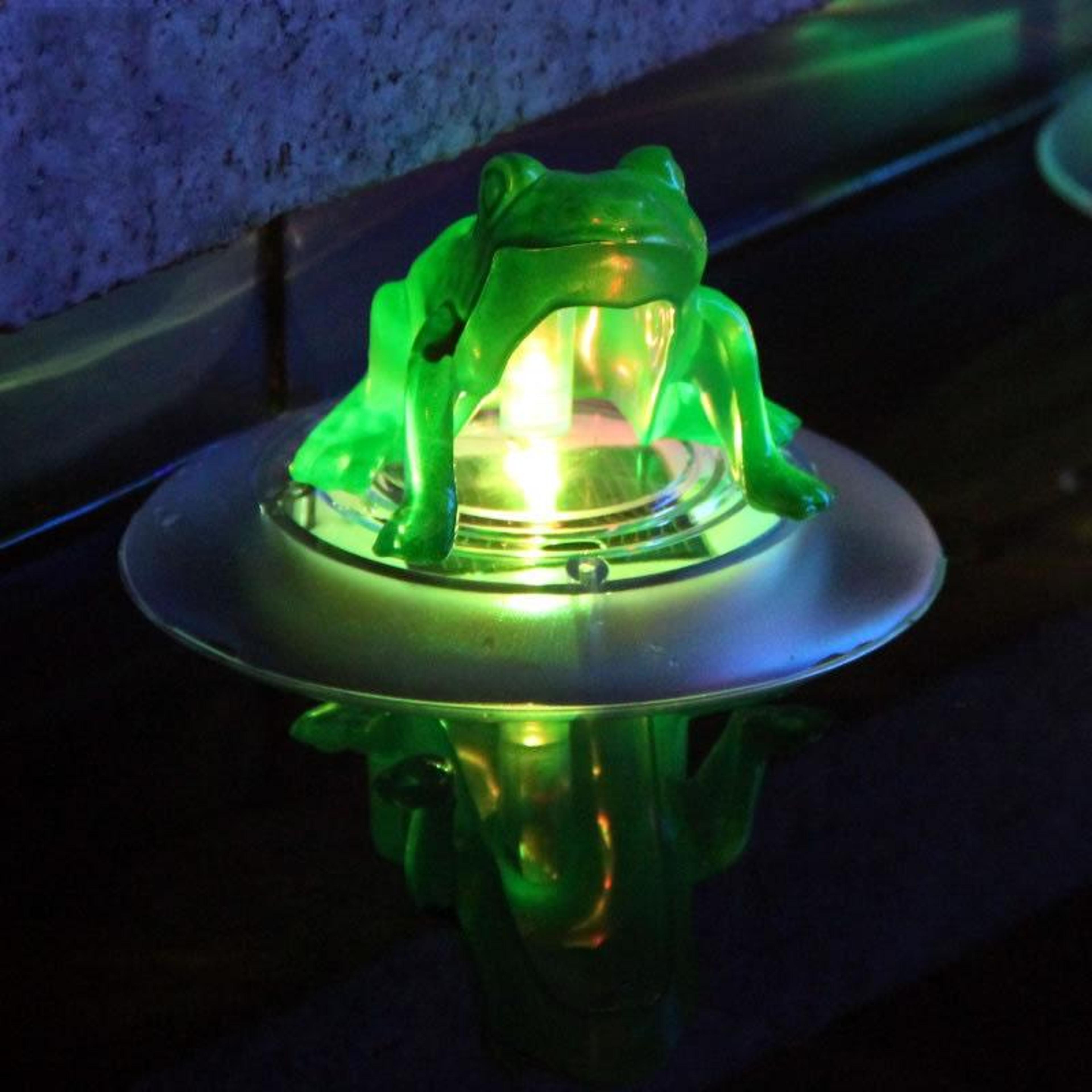 Solar RGB Floating Pool Light Waterproof LED Garden  Pond Decor 6
