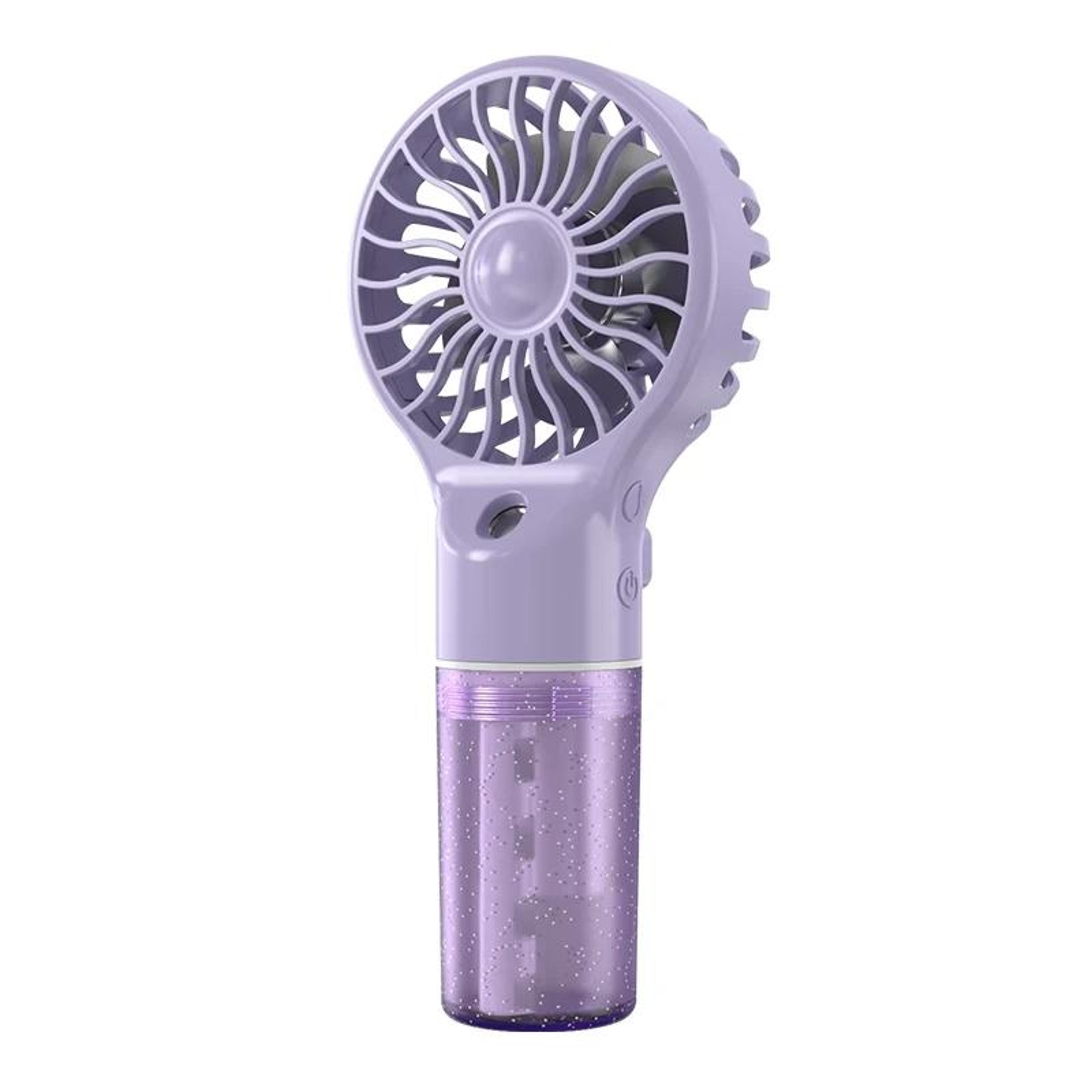 Portable Handheld Misting Fan USB Rechargeable Personal Cooling Fan 11