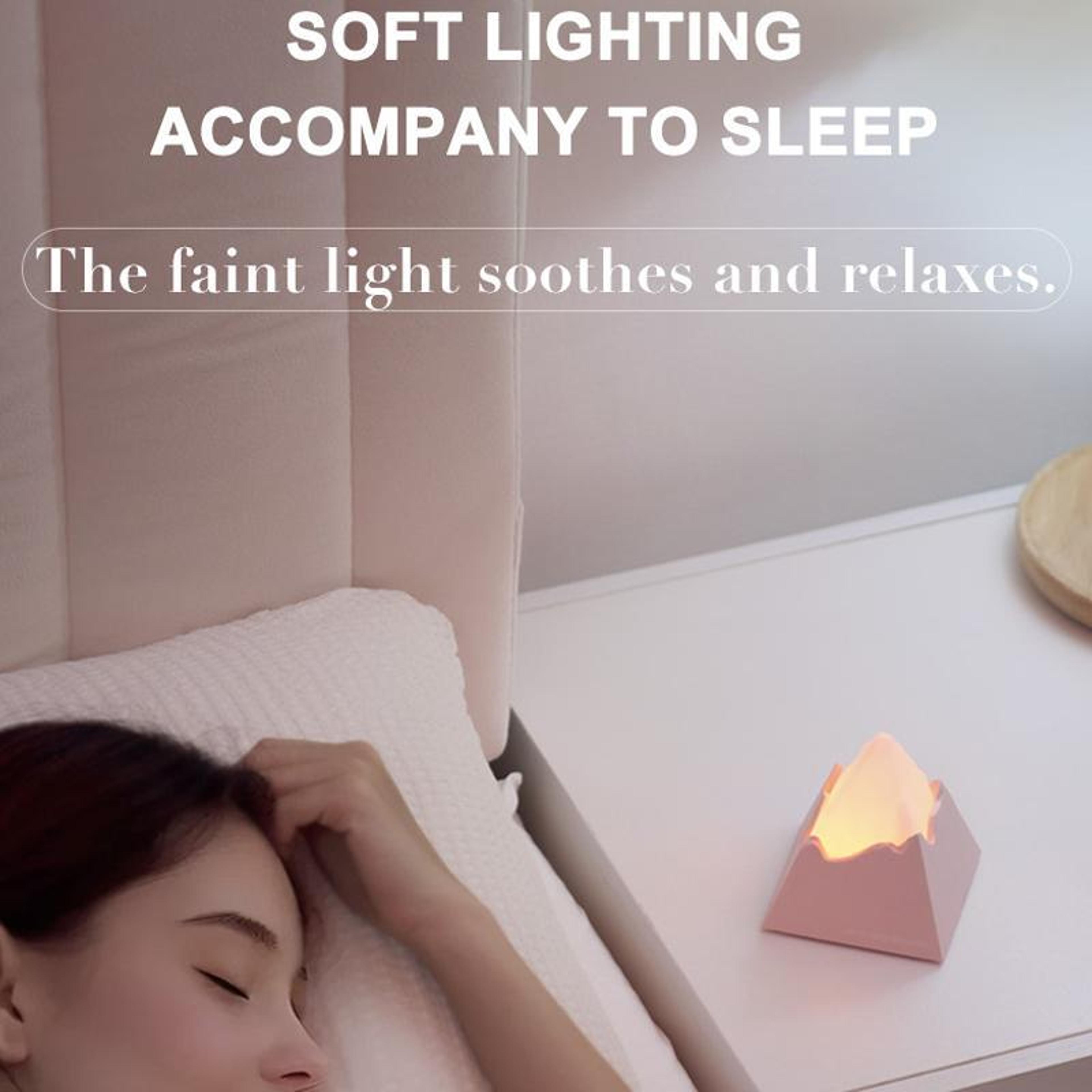 Volcano Glow Portable Aromatherapy Diffuser  Night Light For Bedroom Relaxation 7