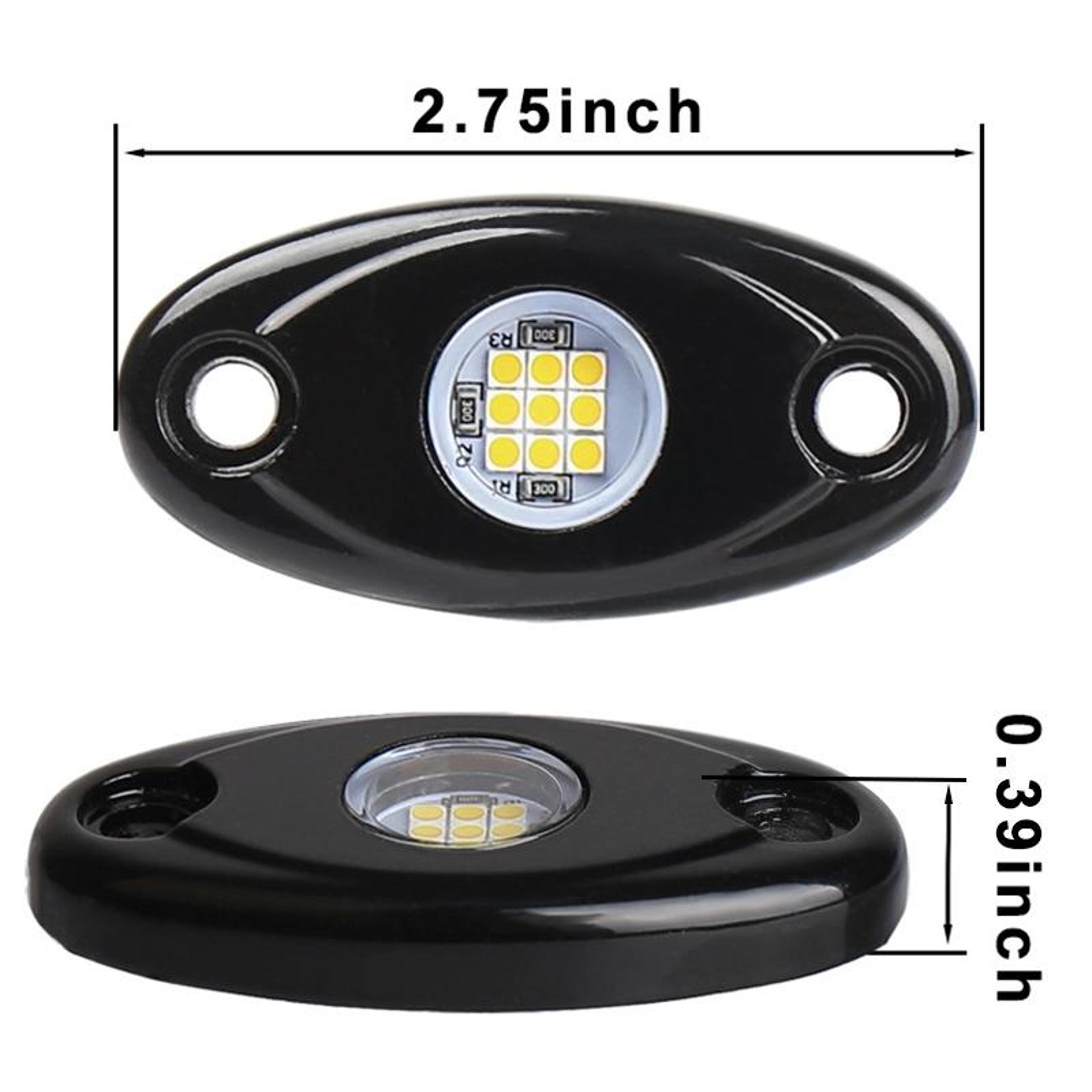 Universal 9 LED Car Underglow Light Kit Waterproof Car Chassis Lights For Ambient Vehicle Styling 2