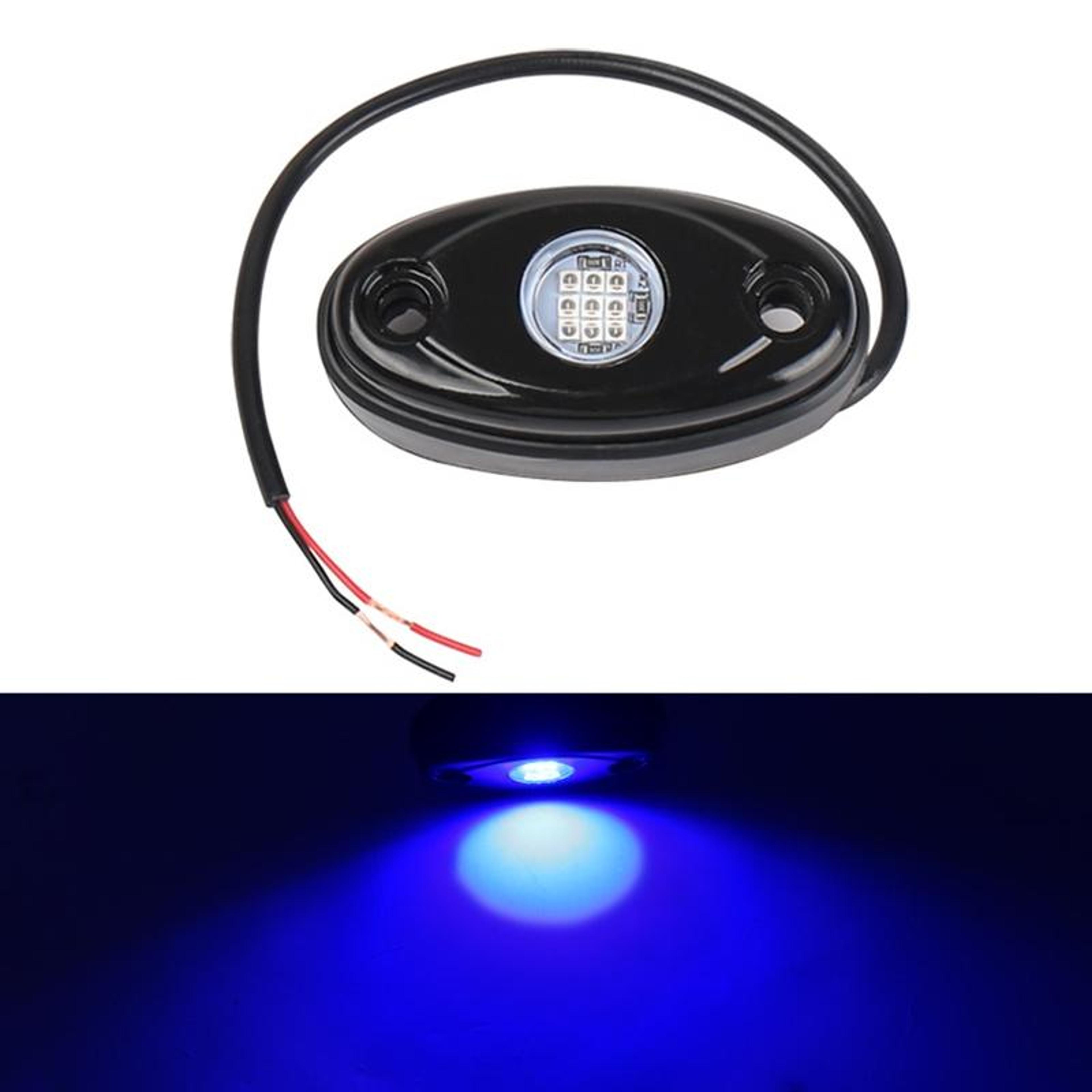 Universal 9 LED Car Underglow Light Kit Waterproof Car Chassis Lights For Ambient Vehicle Styling 8