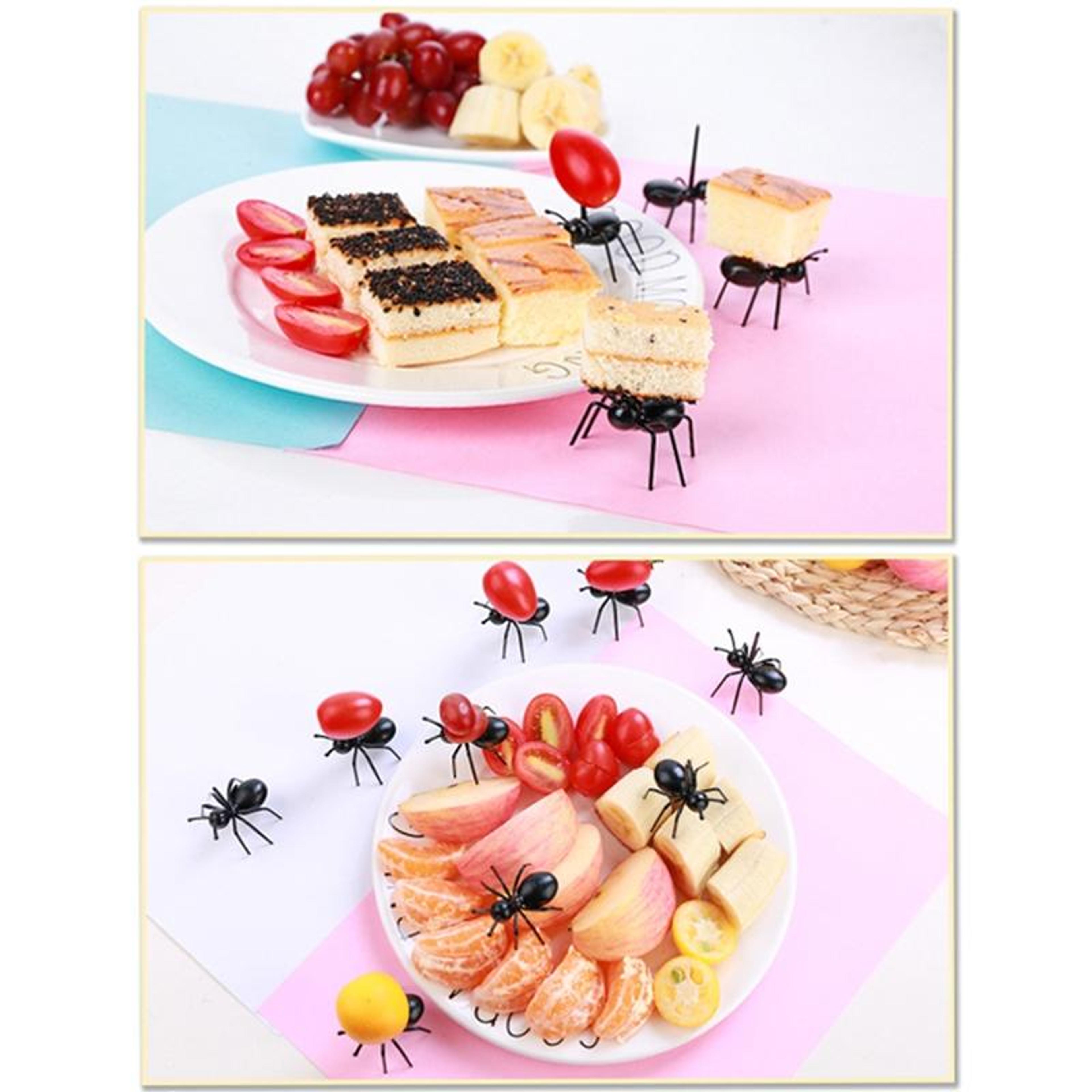 Worker Ant Fruit Fork Picks Set 12pcs Cute Dessert  Snack Forks For Parties 9