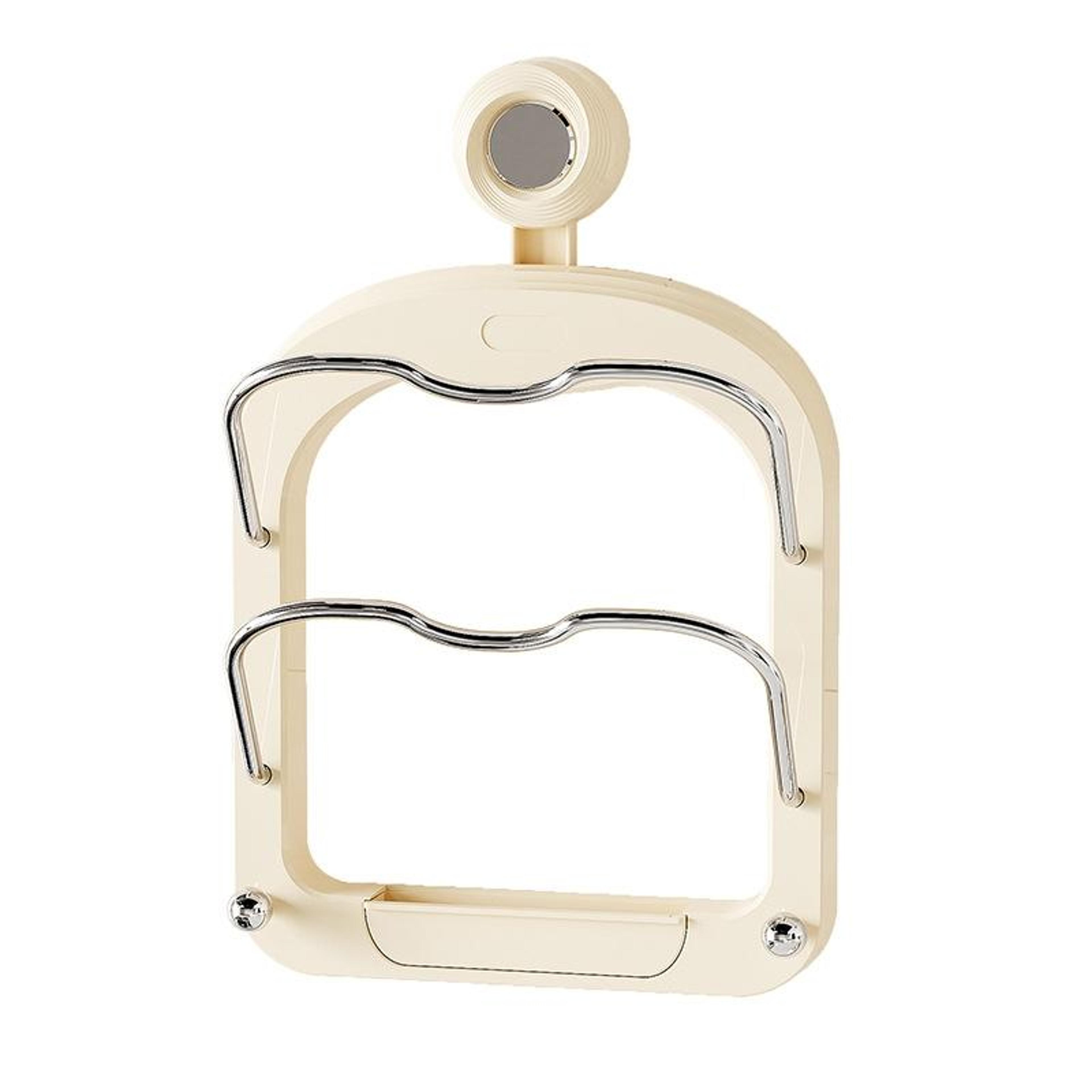 Double Layer Pot Lid Holder Wall Mount With No Drill Kitchen Organizer  Suction Cup Rack 8