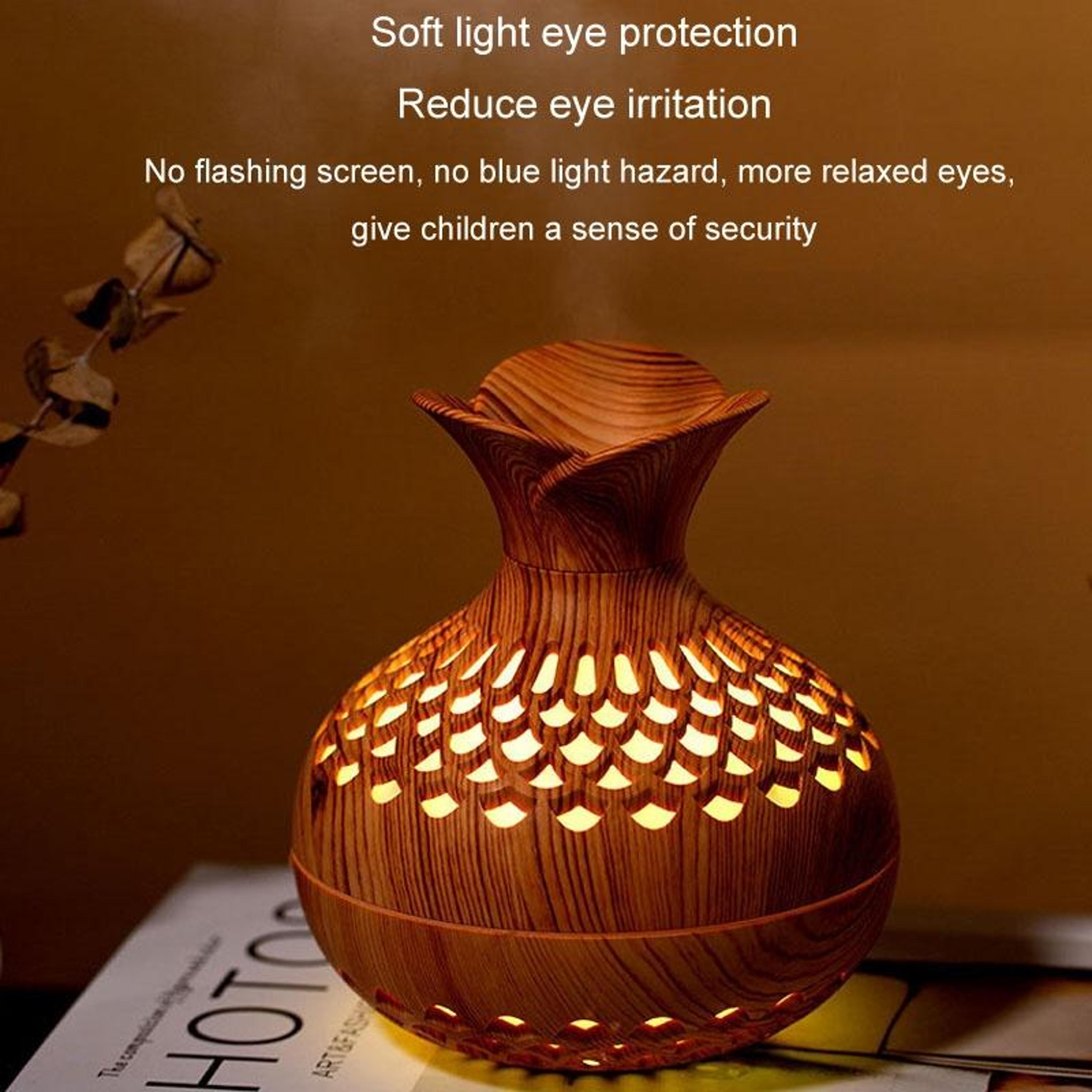 USB Aromatherapy Diffuser  Cool Mist Humidifier With LED Ambient Light 8